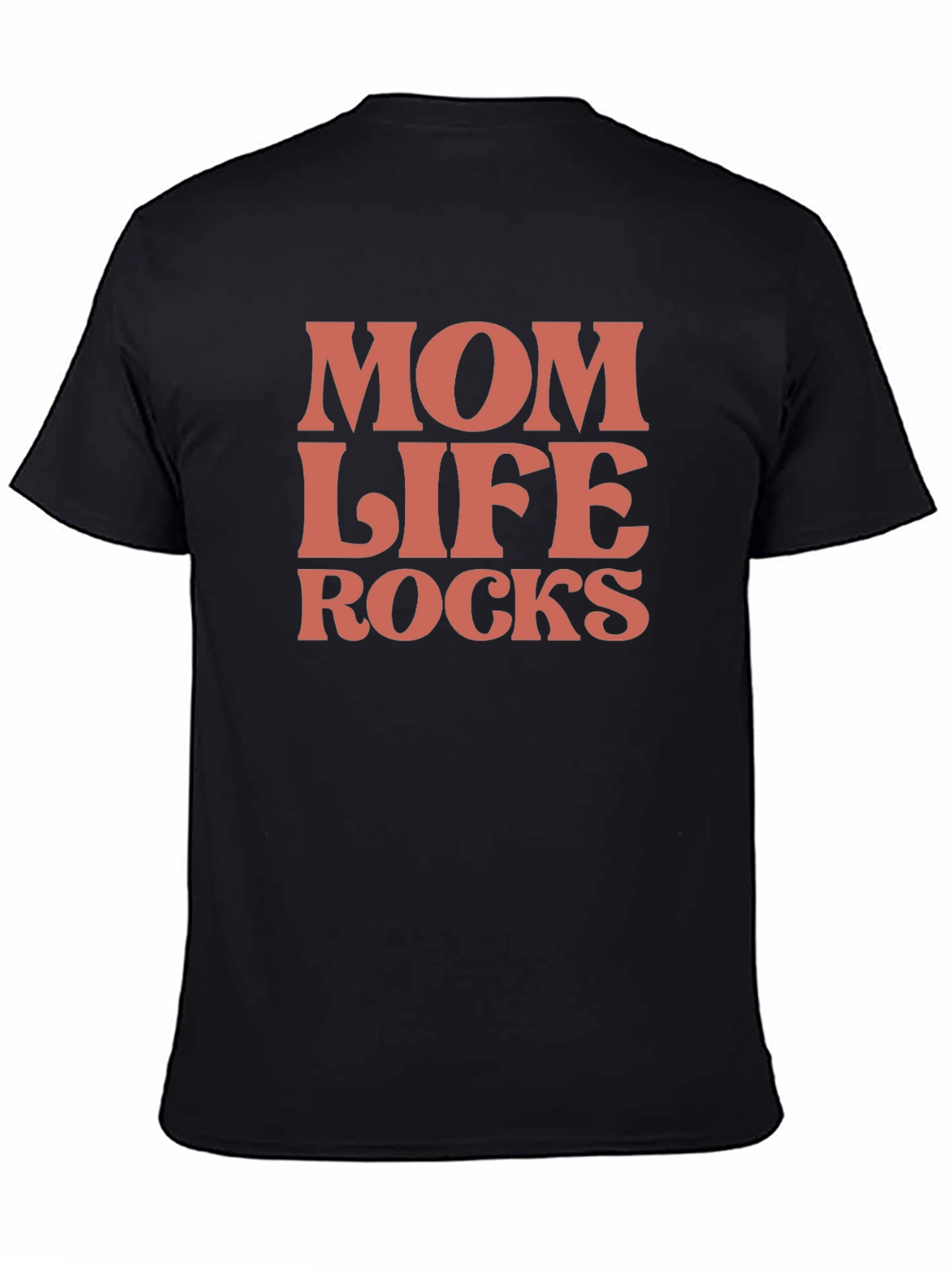 Mom Life Rocks Graphic Tee - Stylish Comfort