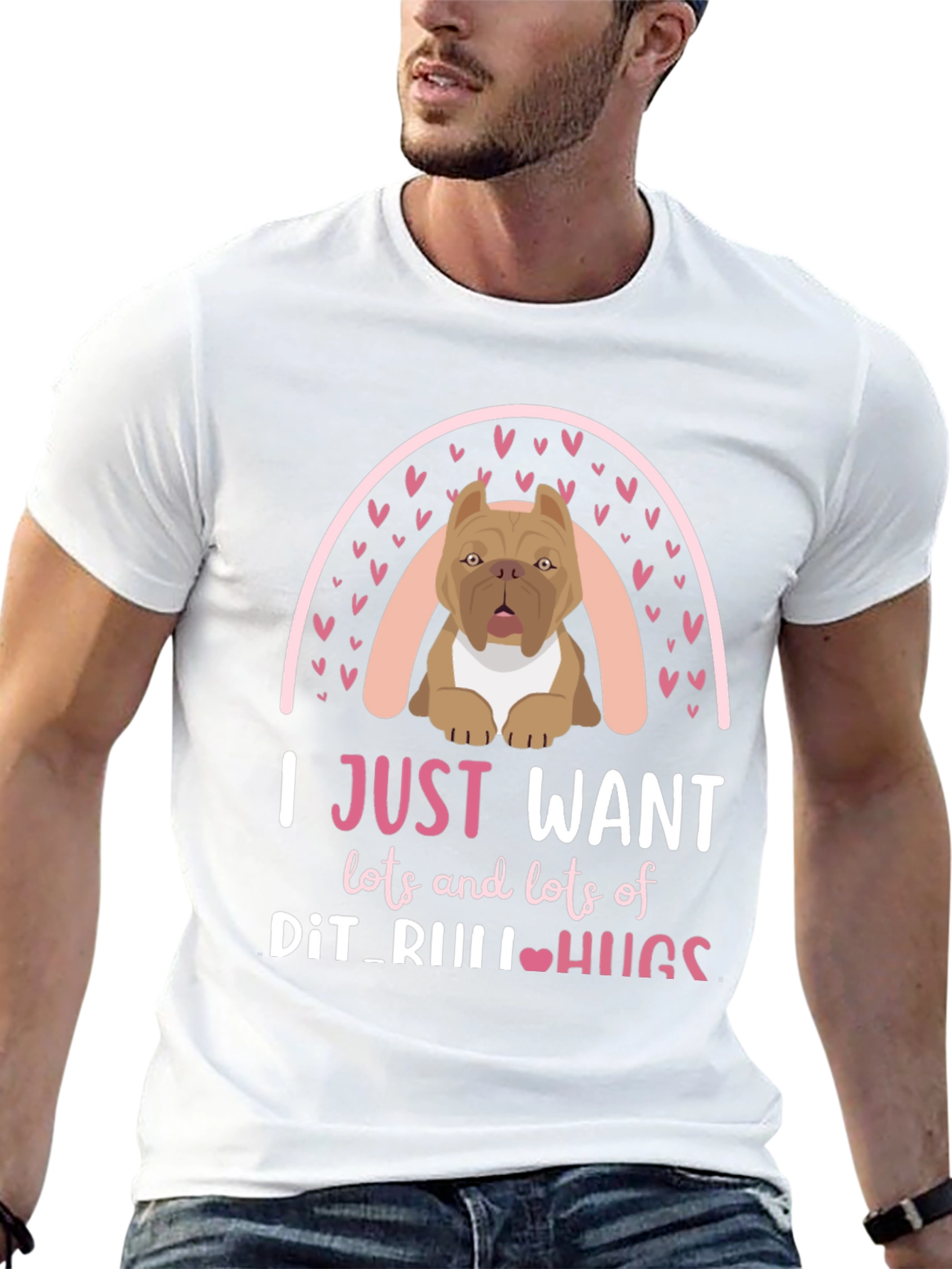 Pit Bull Hugs T-Shirt