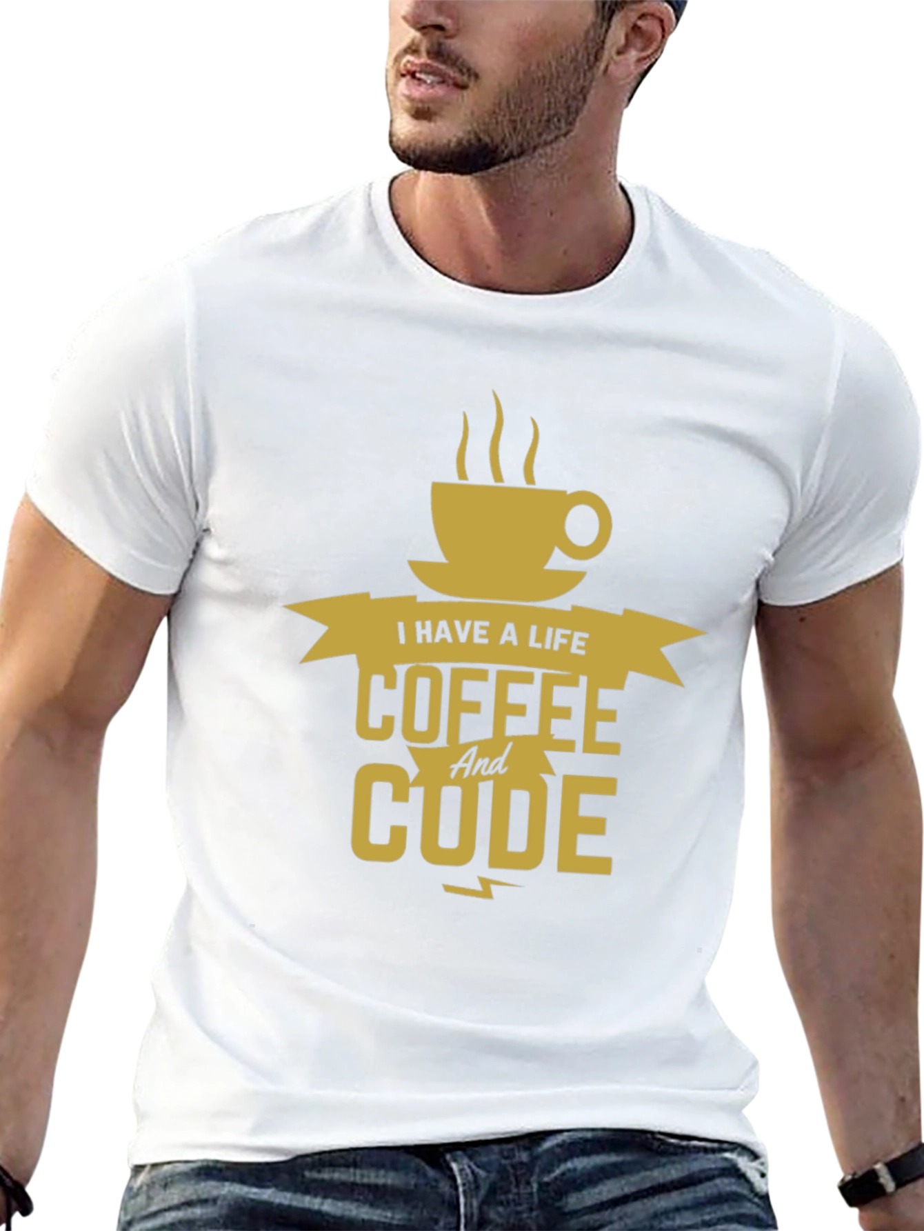 I Have a Life Coffee And Code T-Shirt