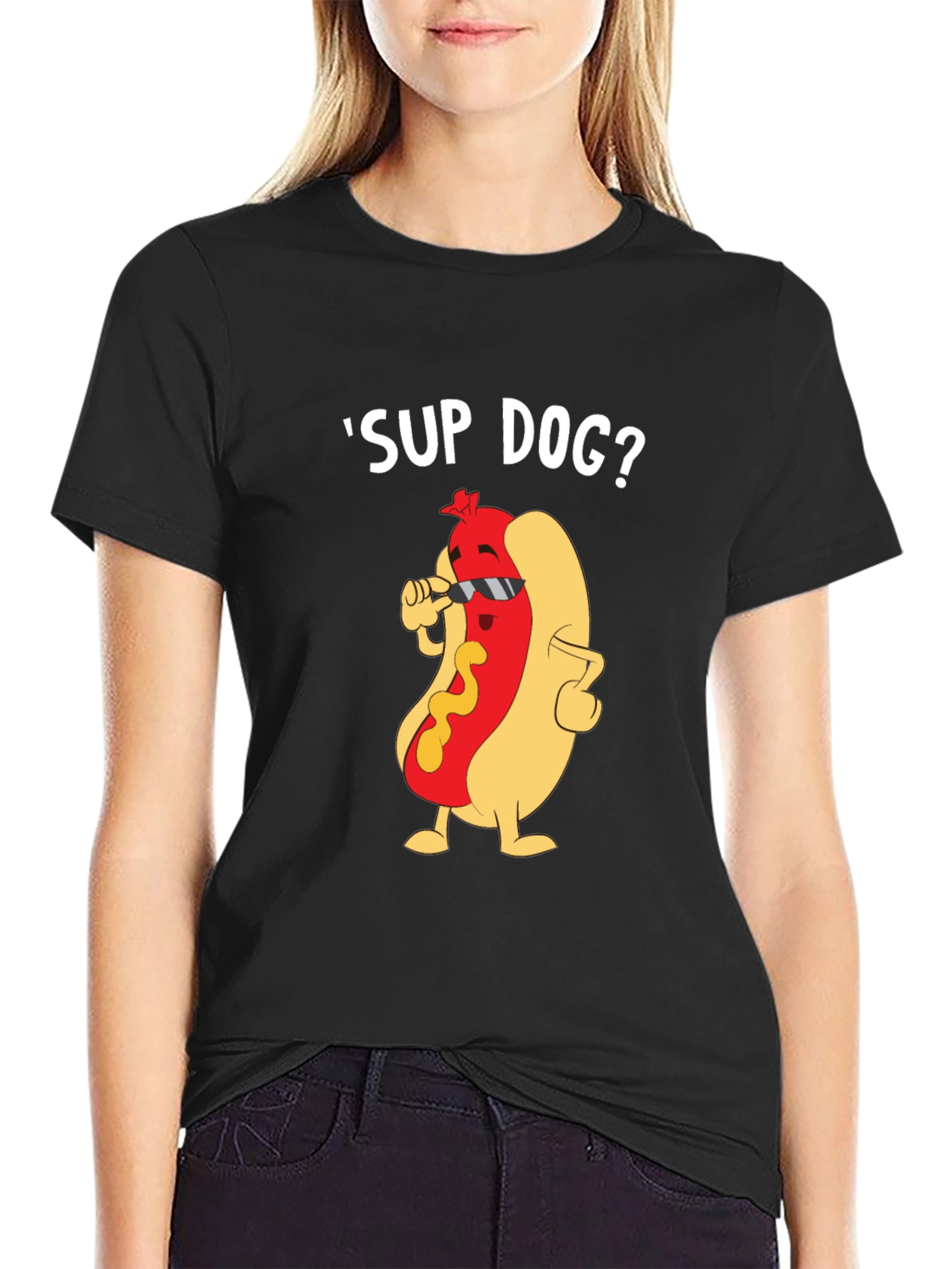 Cool Hot Dog Graphic Tee - Funny Pun T-Shirt