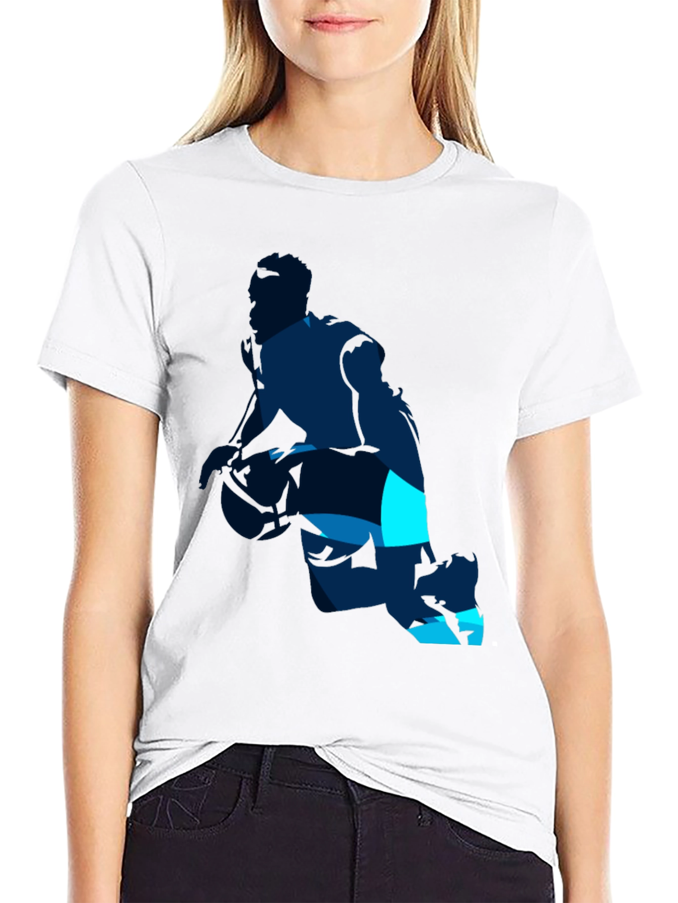 Cool Blue Graphic Tee