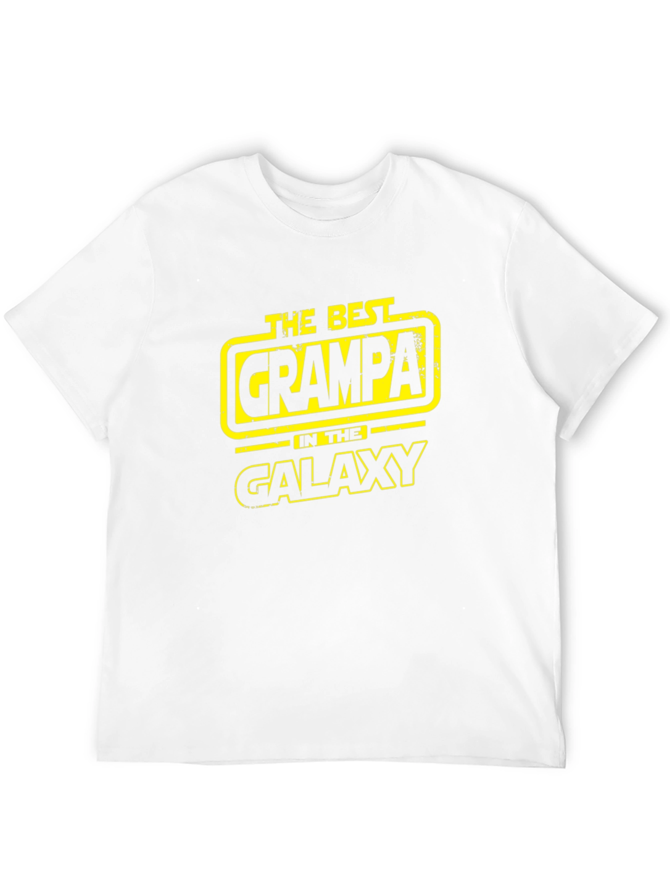 The Best Grampa in the Galaxy Black T-Shirt