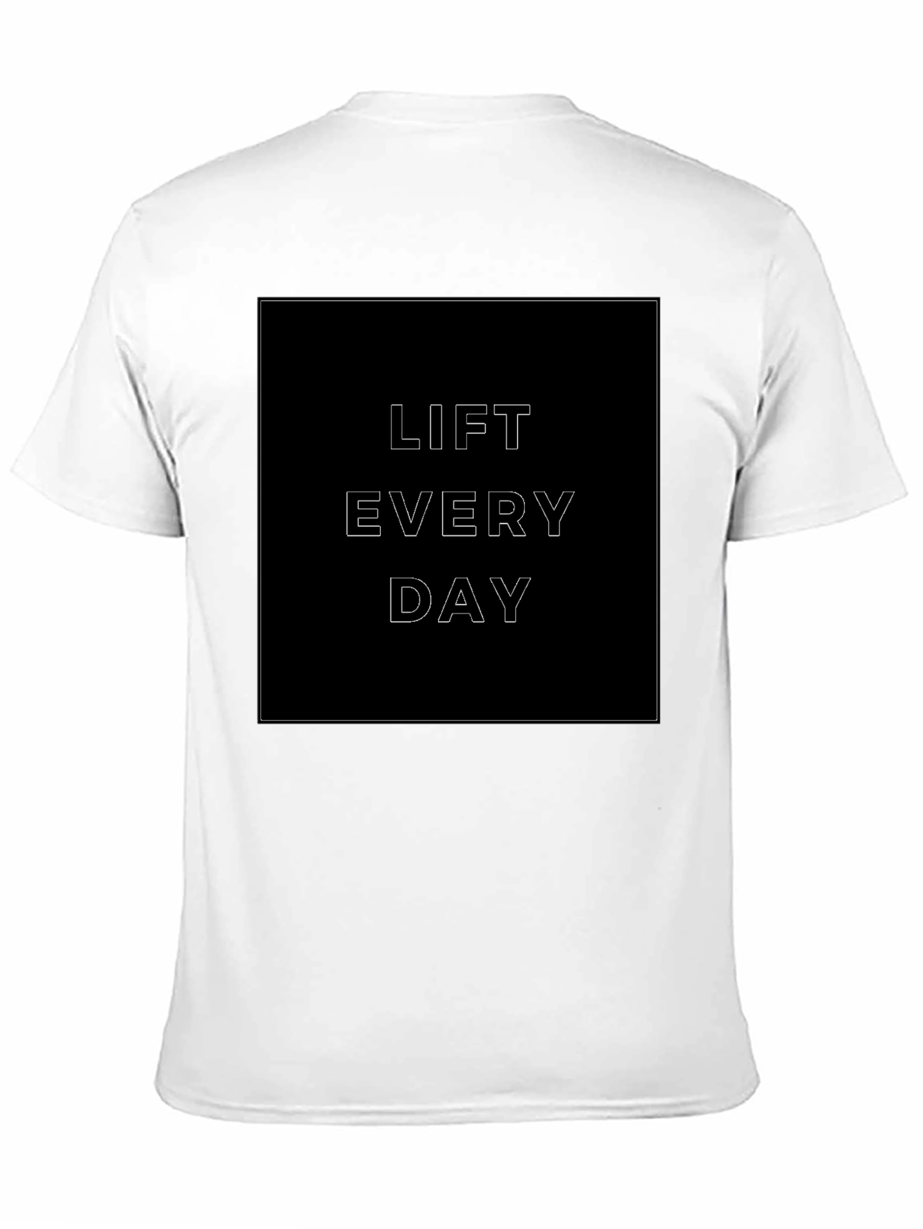 Lift Every Day Graphic Tee - Black