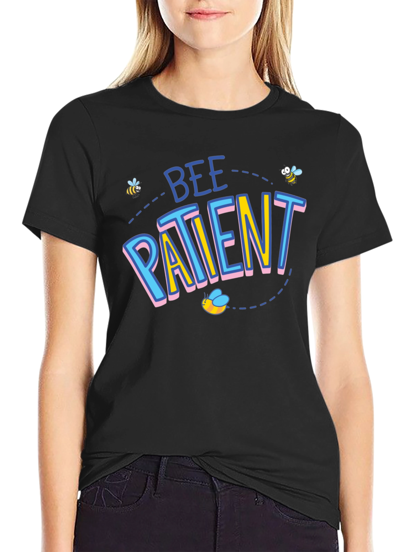 Bee Patient Graphic T-Shirt