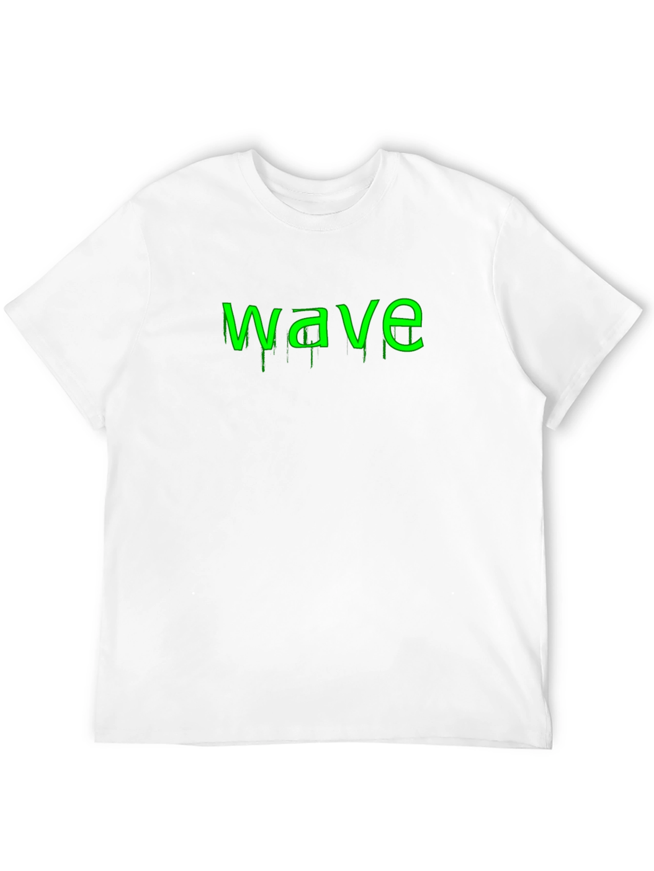 Wave Graphic Black T-Shirt