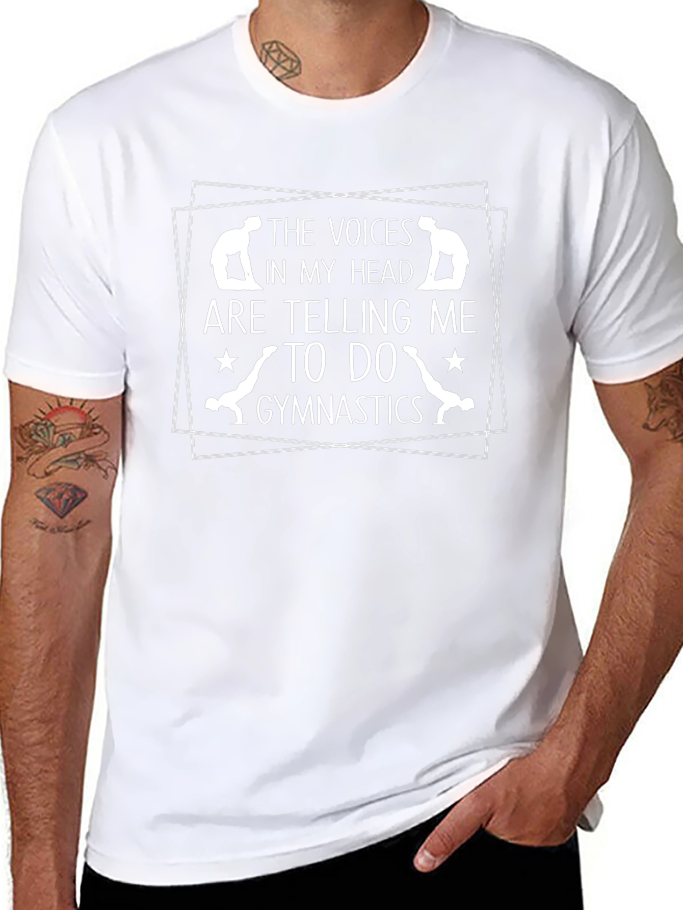 Voices in My Head Gymnastics T-Shirt