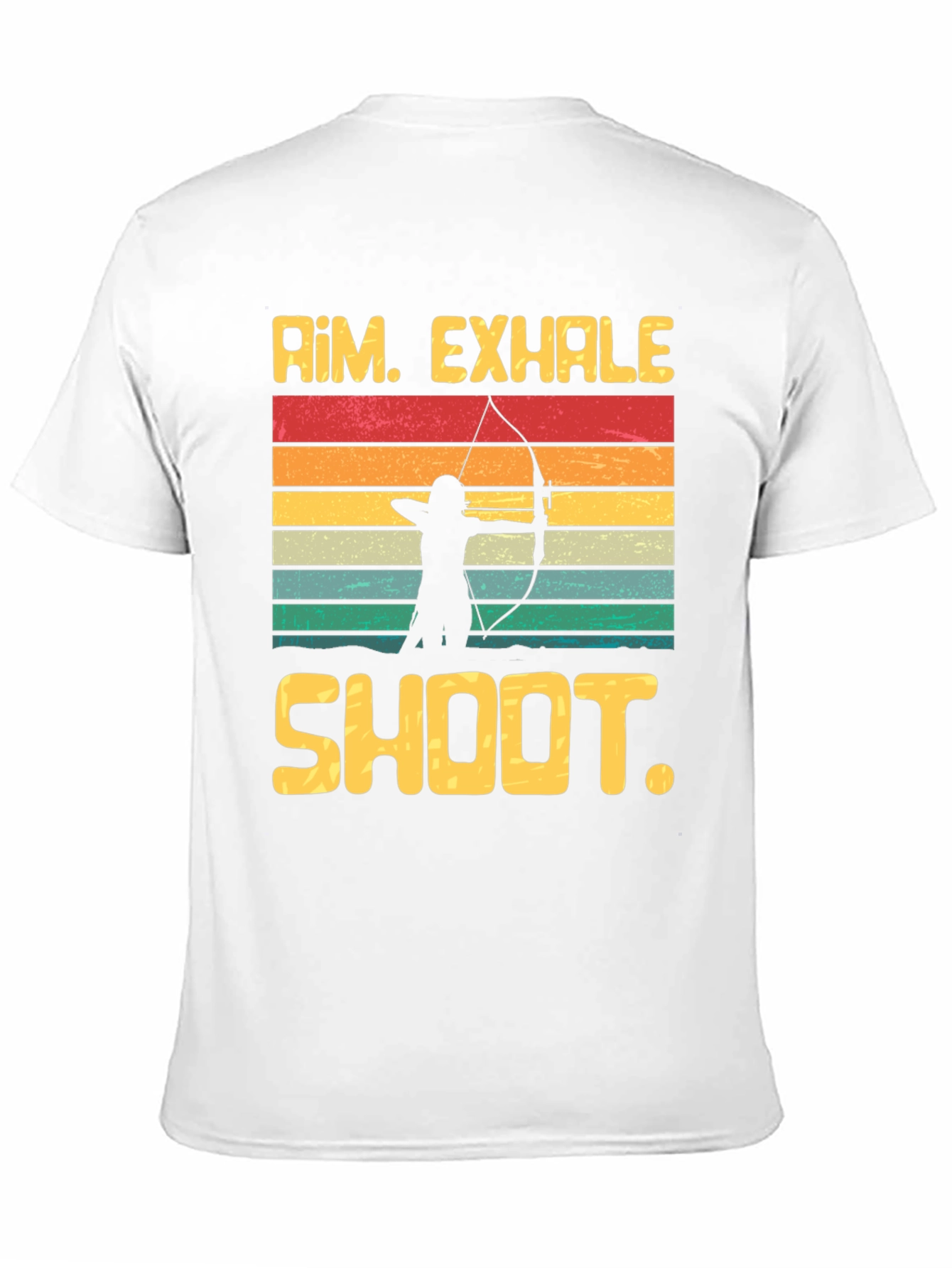 Archery Graphic Tee - Aim Exhale Shoot T-Shirt