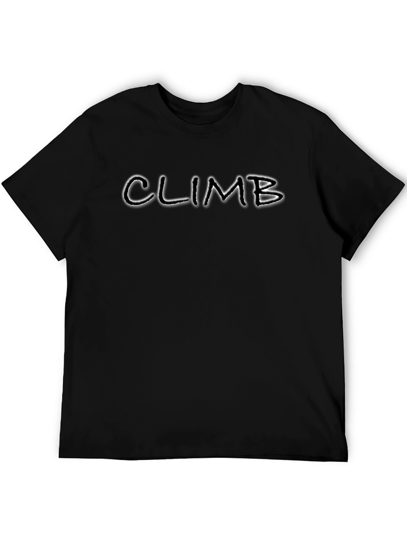 Climb Graphic Black T-Shirt - Rock Climbing Apparel