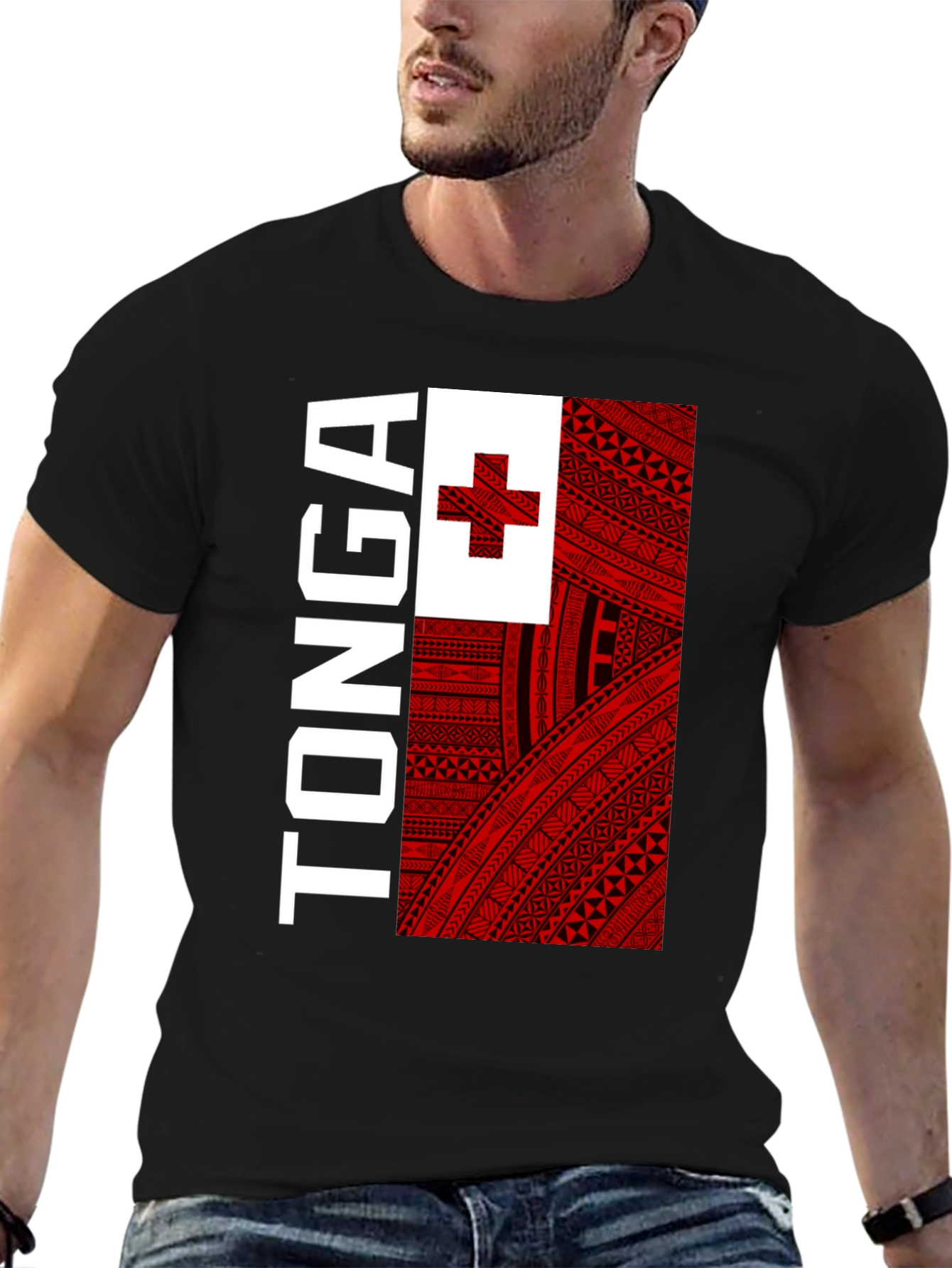 Tonga Flag Graphic Tee