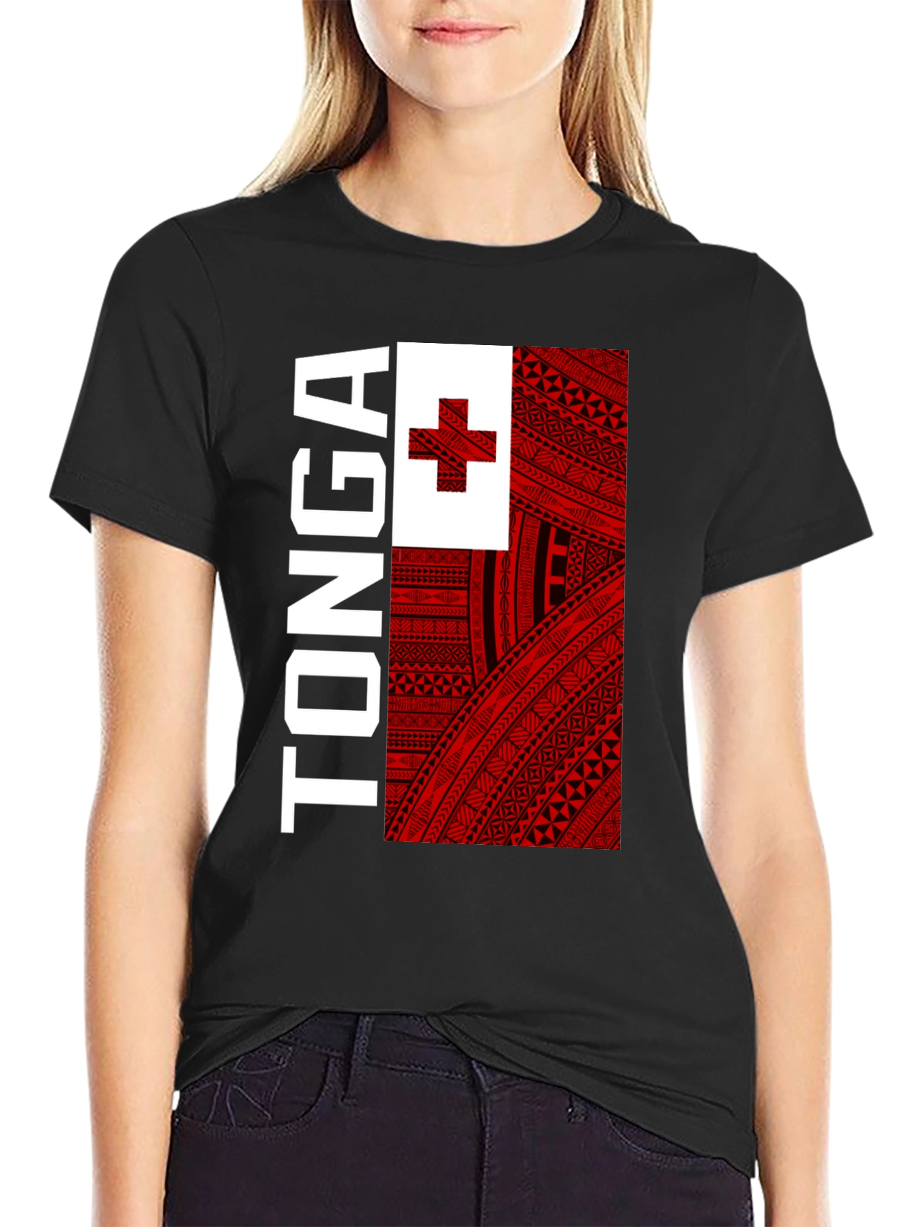 Tonga Flag Graphic Tee
