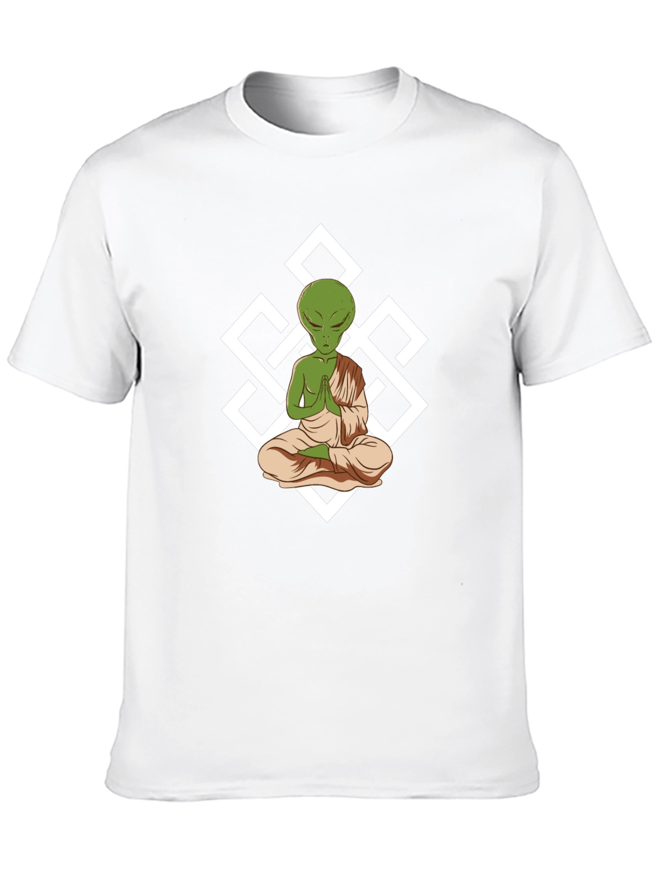Meditating Alien Graphic Tee