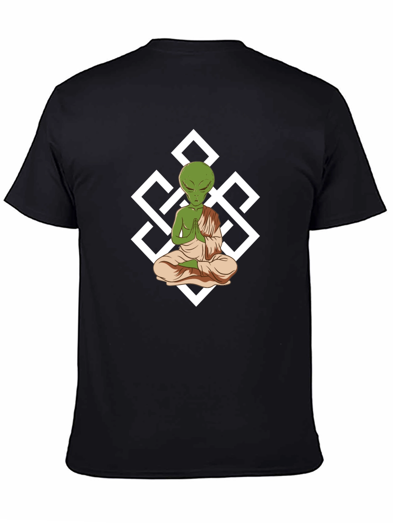Meditating Alien Graphic Tee