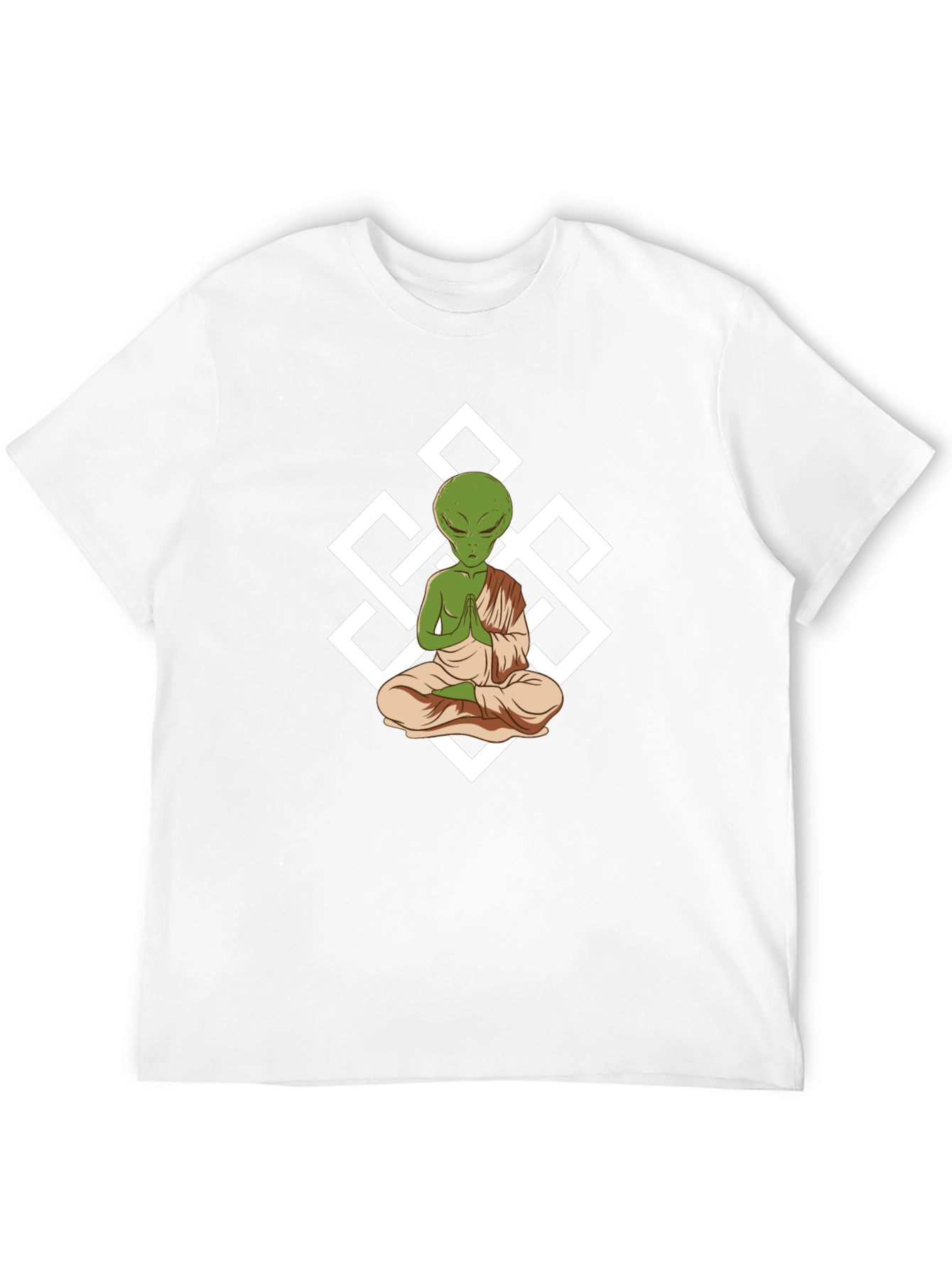 Meditating Alien Graphic Tee