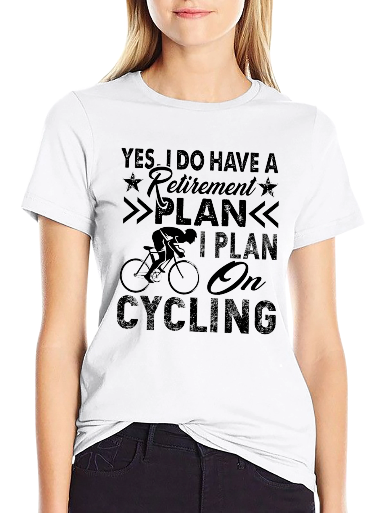Yes I Have a Retirement Plan Cycling Graphic Tee