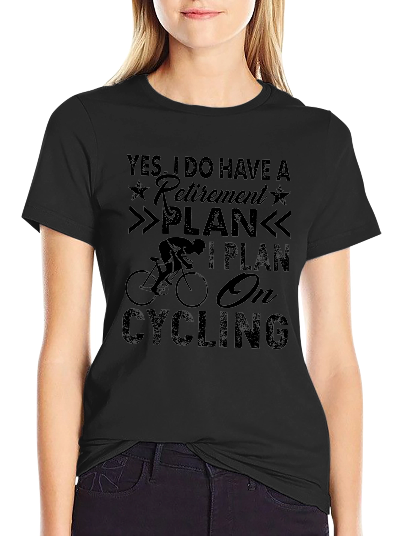 Yes I Have a Retirement Plan Cycling Graphic Tee