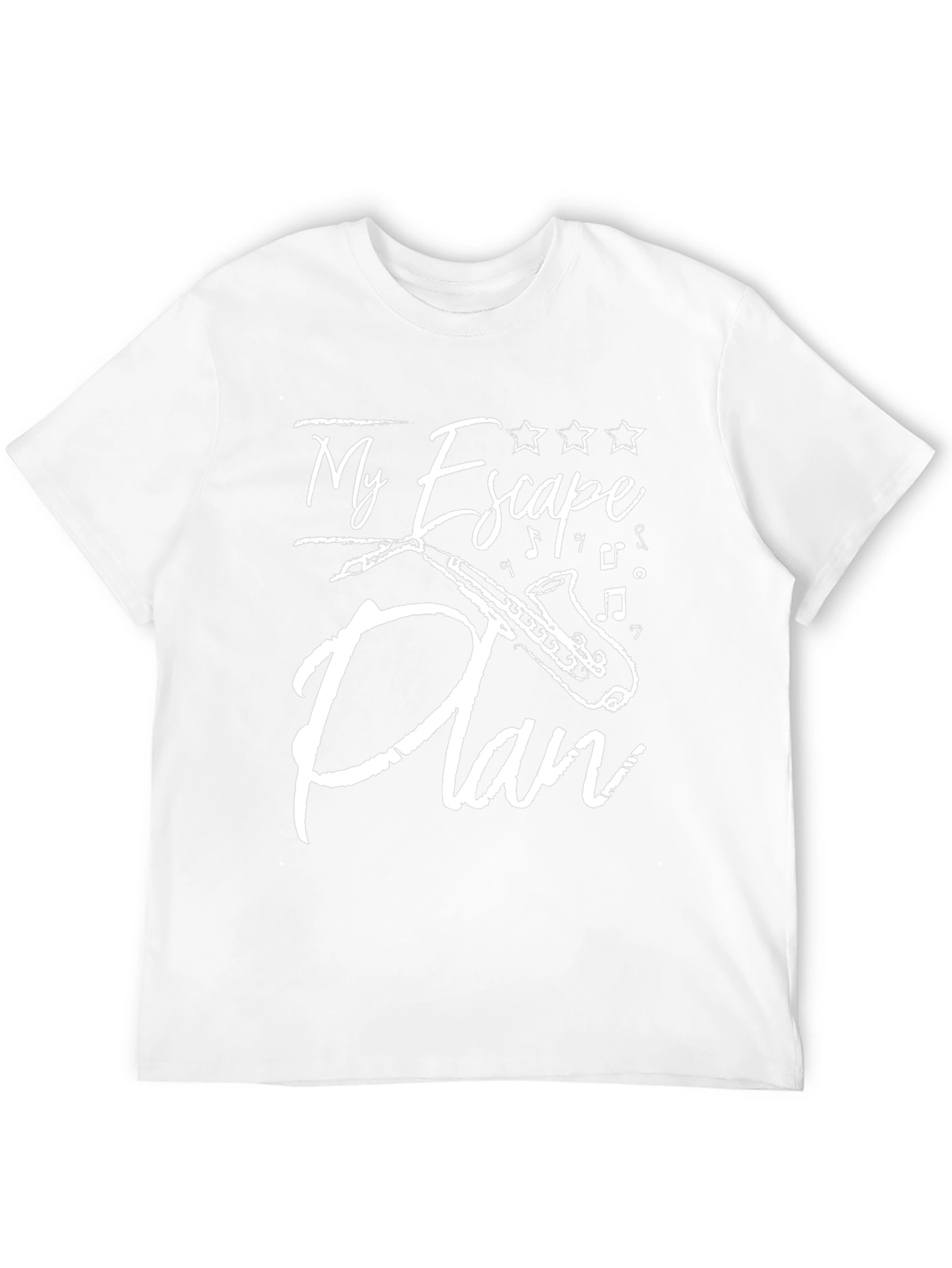 My Escape Plan Saxophone Graphic T-Shirt