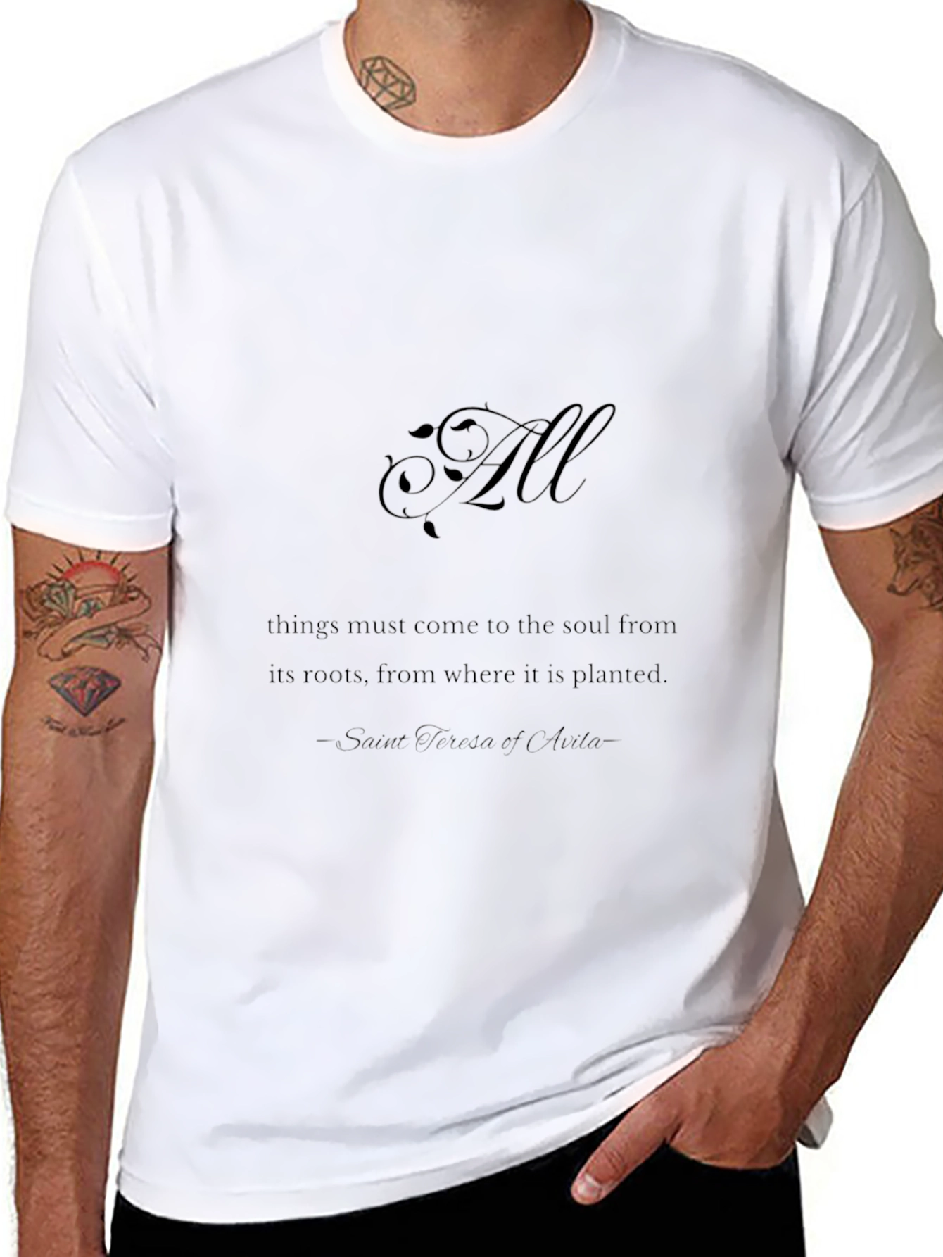 All Things Soul T-Shirt - Inspirational Quote Tee