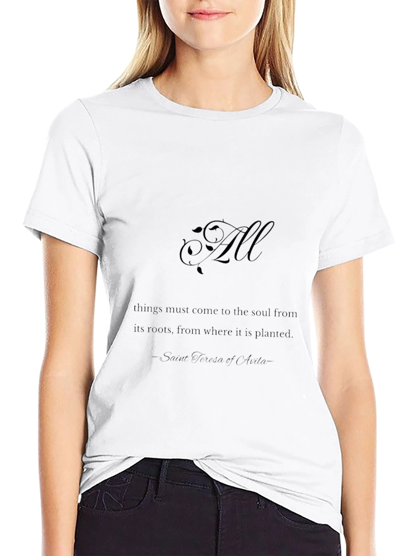 All Things Soul T-Shirt - Inspirational Quote Tee