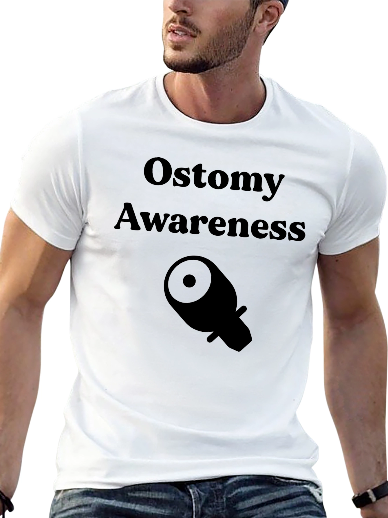 Ostomy Awareness T-Shirt - Support & Comfort