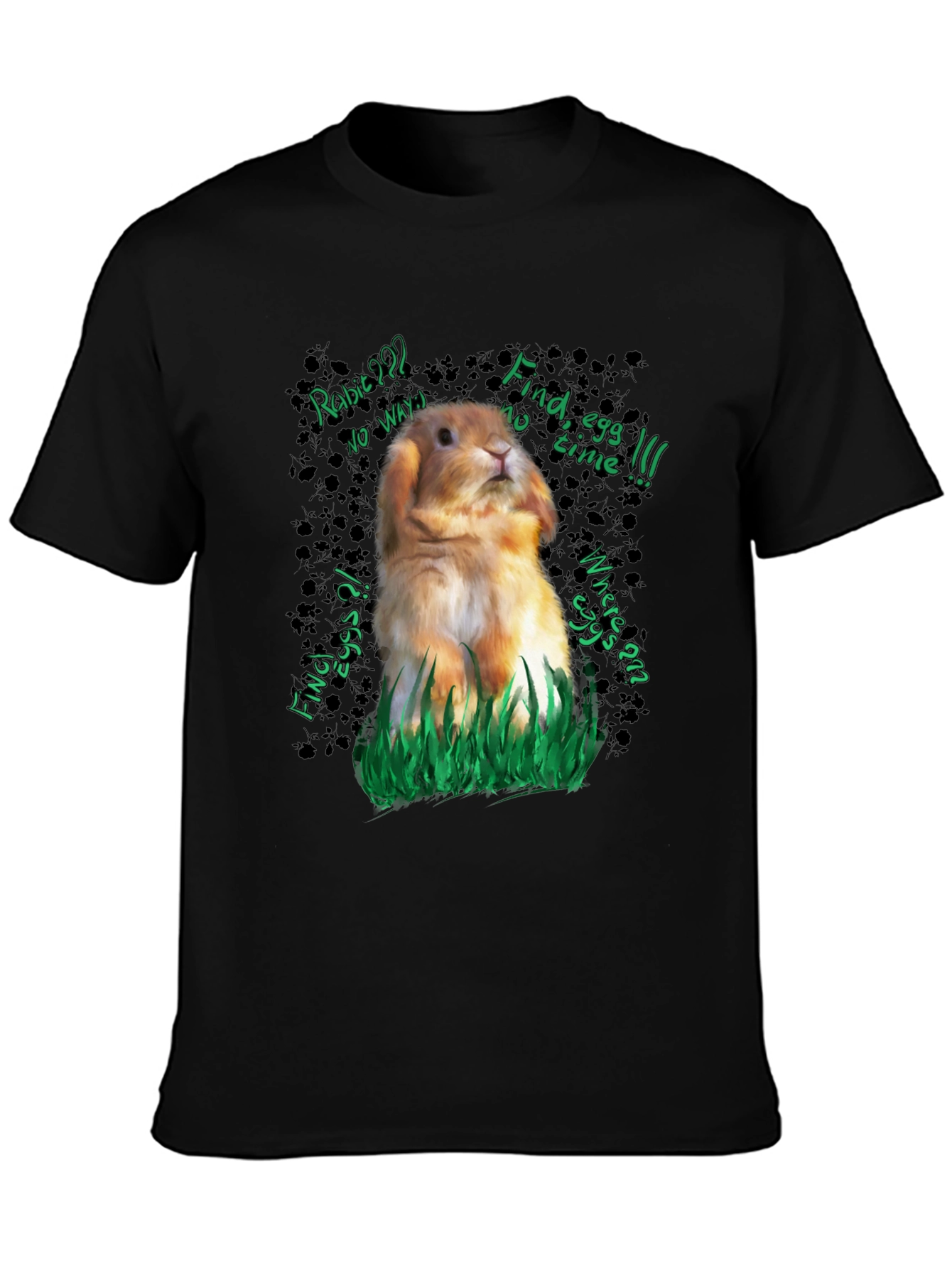 Funny Rabbit Easter Egg Hunt T-Shirt