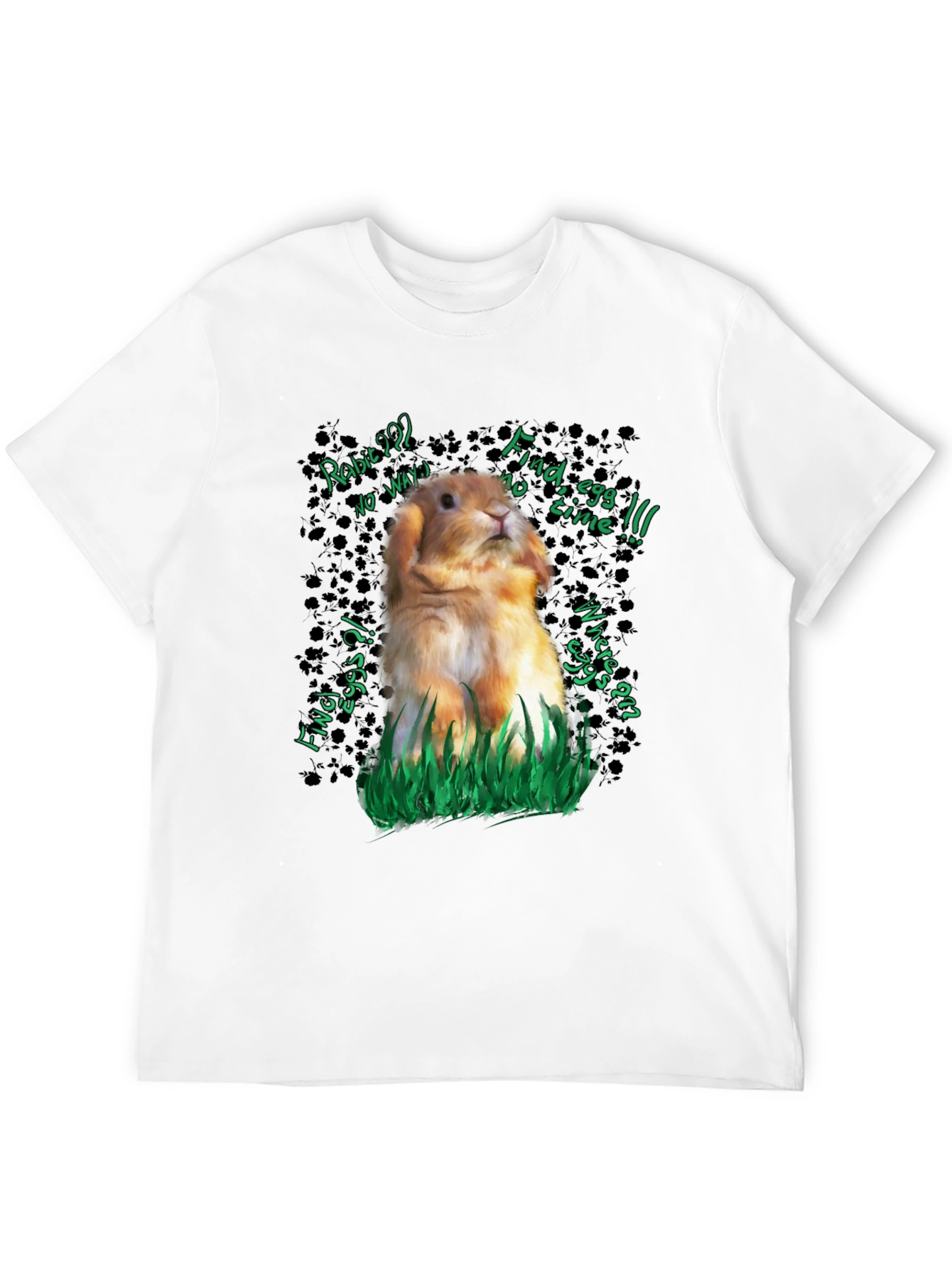 Funny Rabbit Easter Egg Hunt T-Shirt