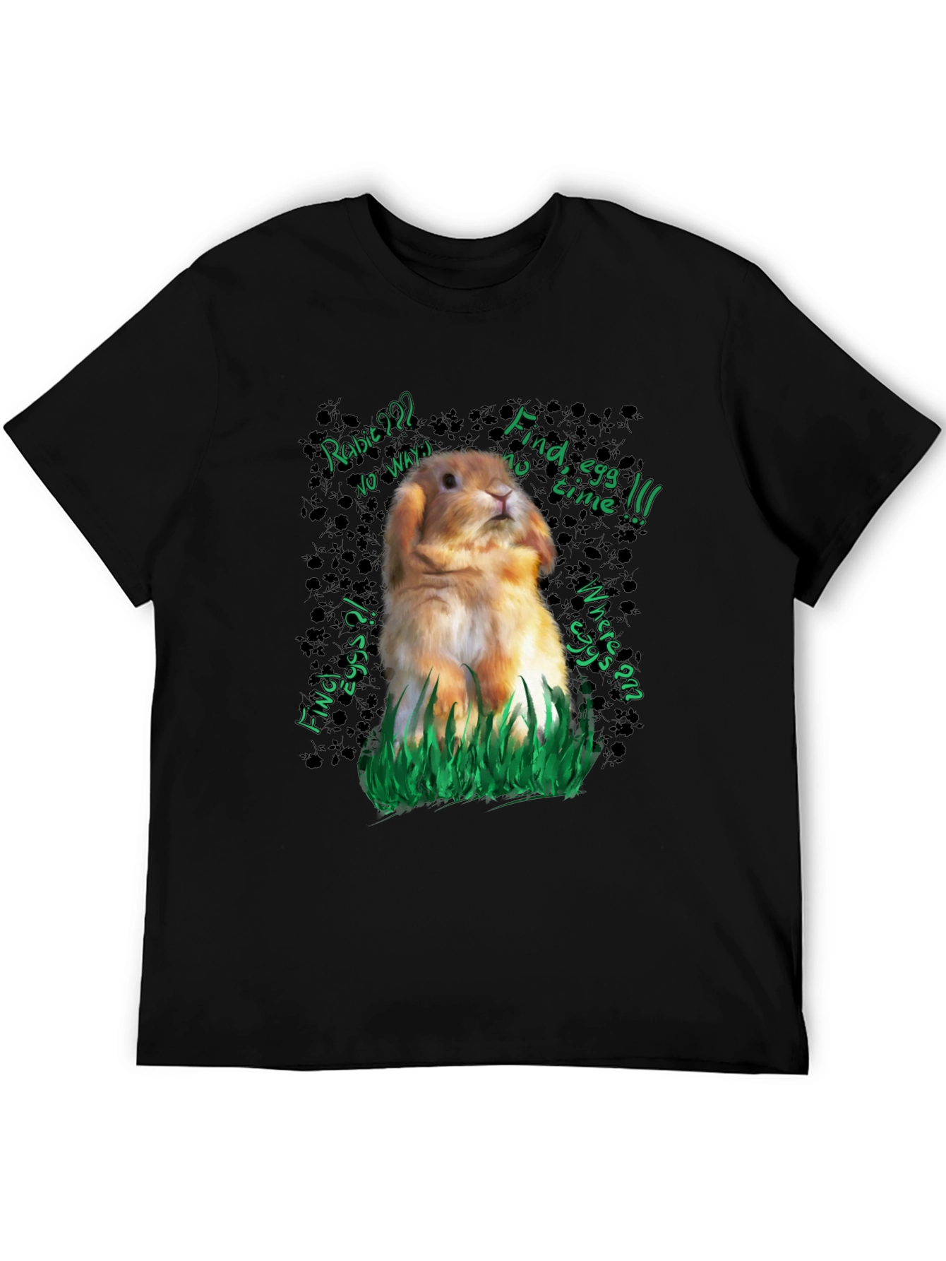 Funny Rabbit Easter Egg Hunt T-Shirt
