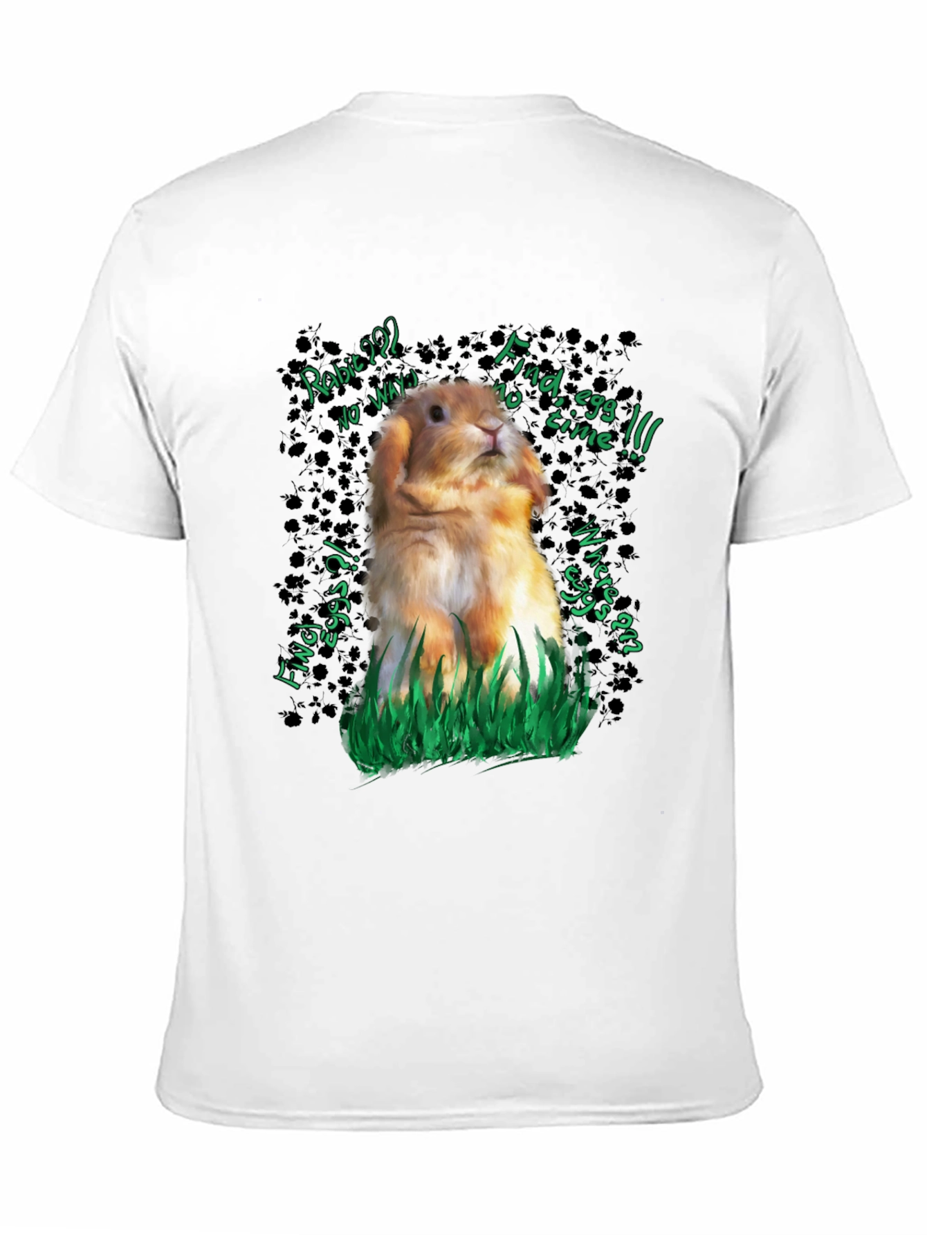 Funny Rabbit Easter Egg Hunt T-Shirt