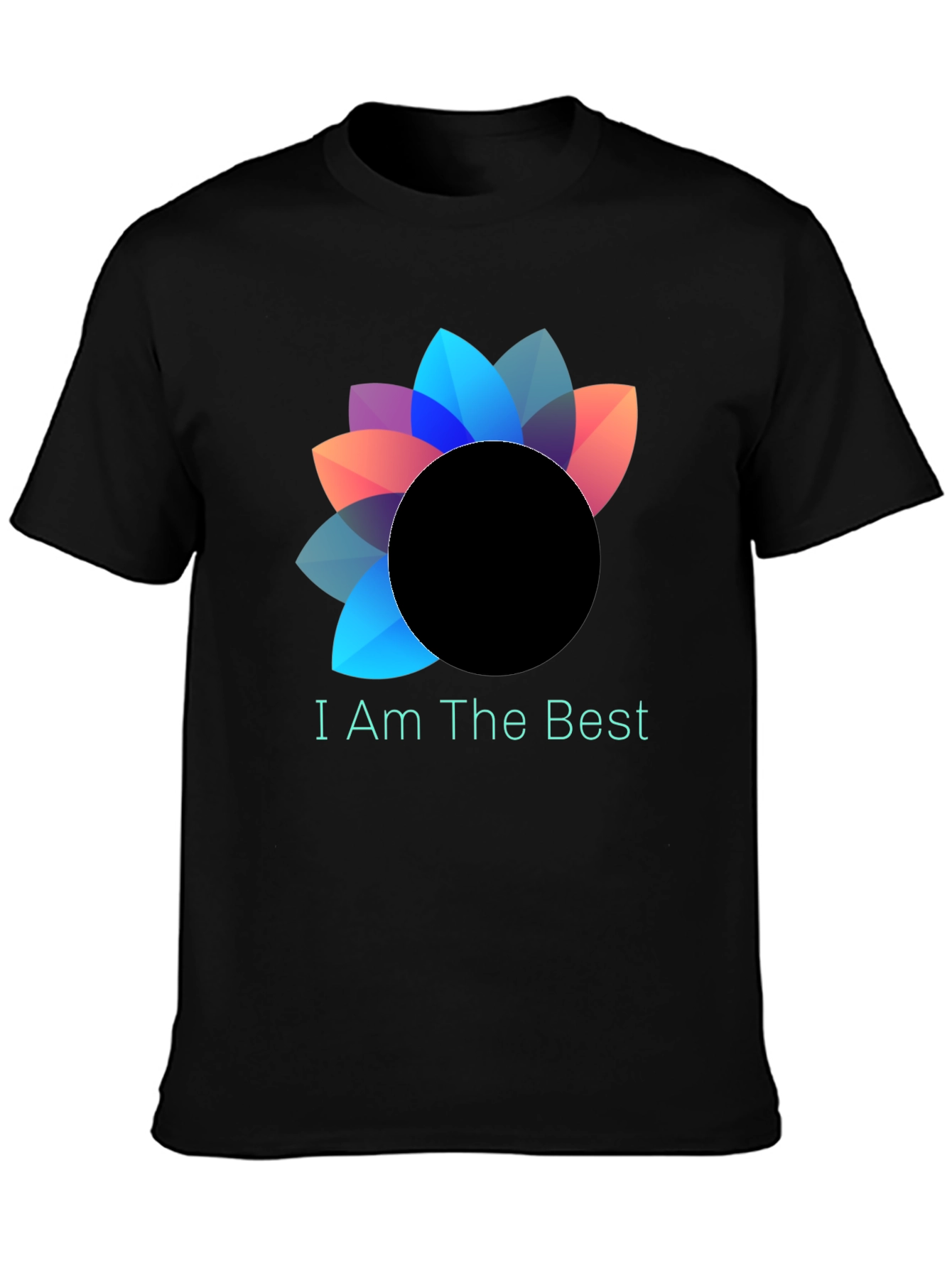 I Am The Best Graphic Tee - Black