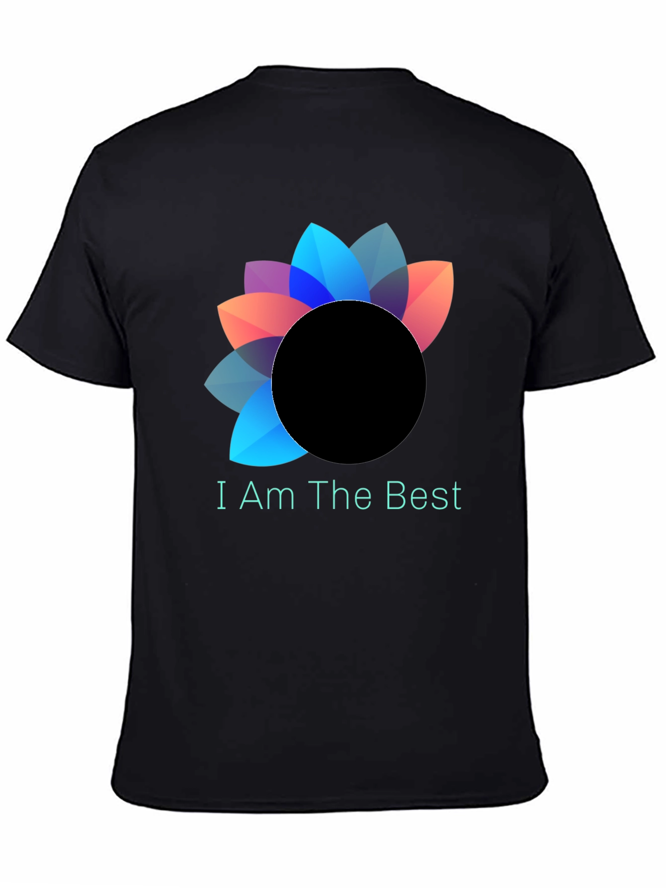 I Am The Best Graphic Tee - Black