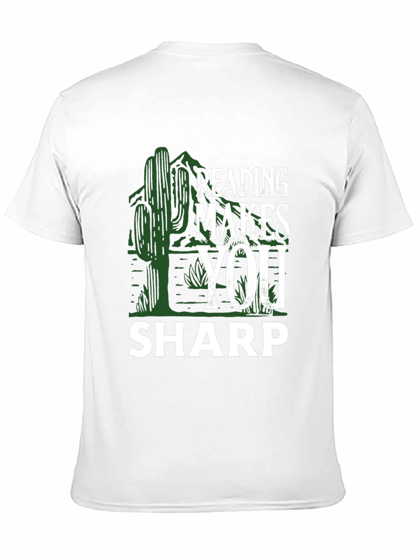 Reading Makes You Sharp Graphic Tee