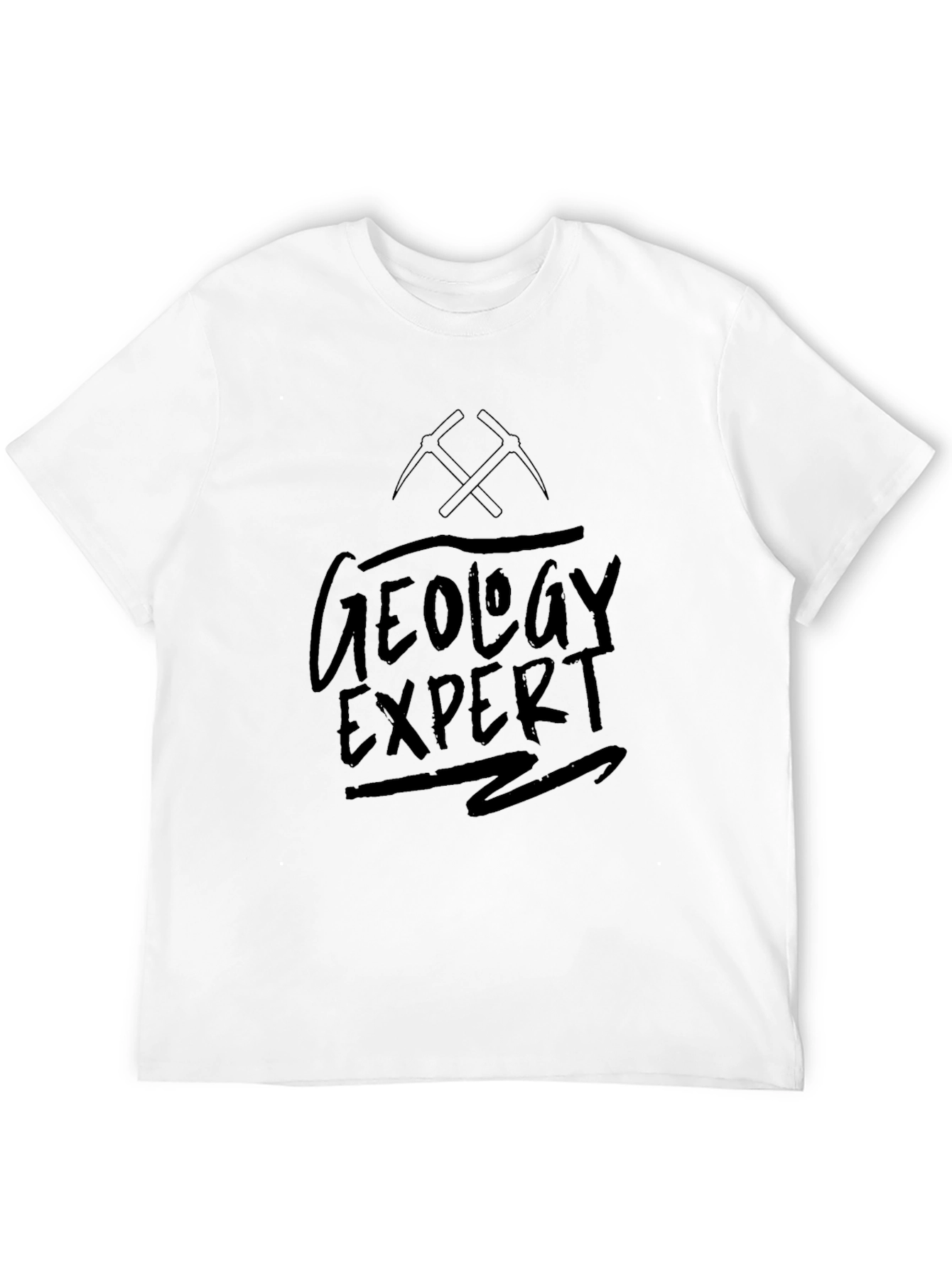 Geology Expert Black Graphic Tee
