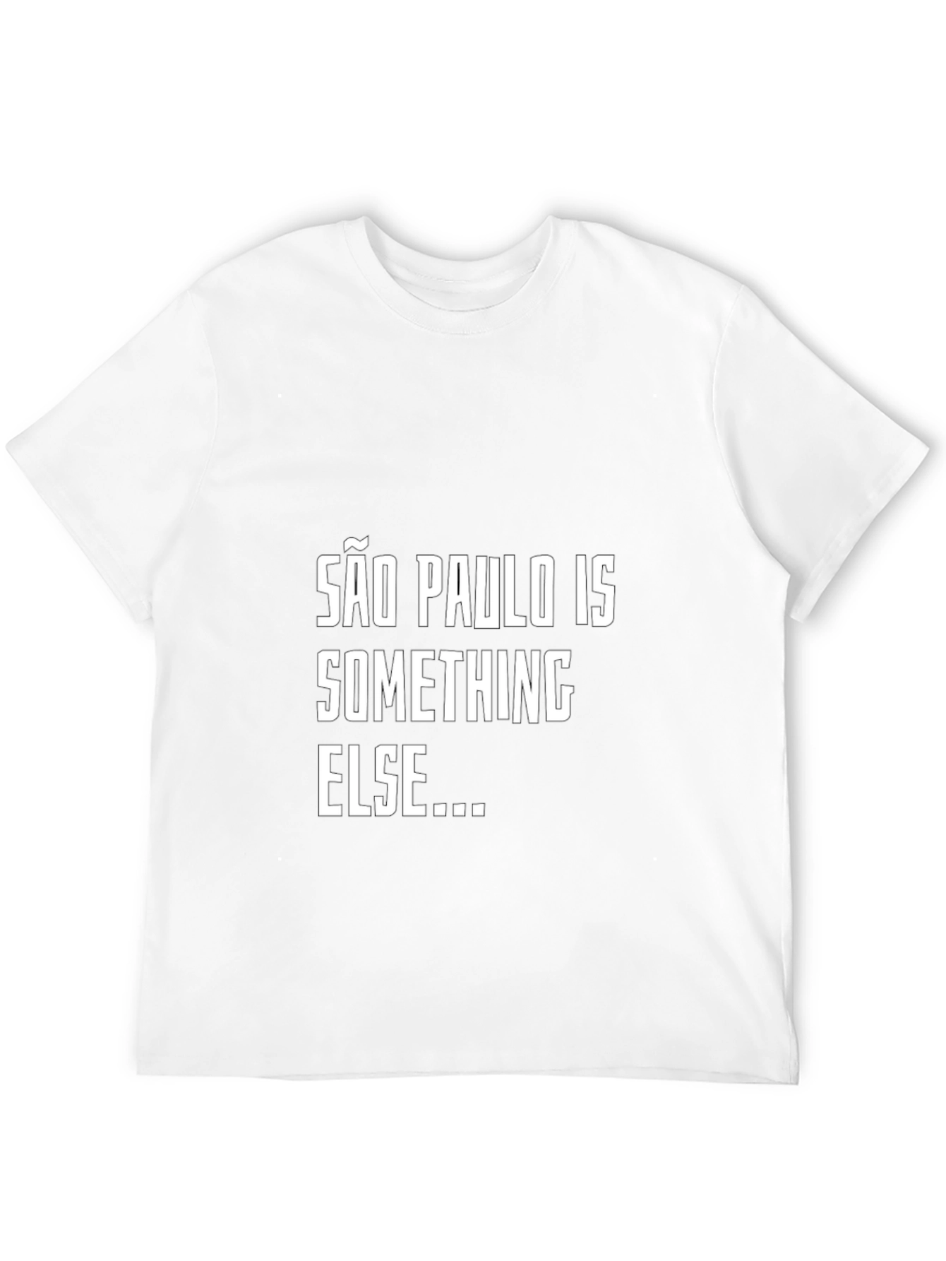 São Paulo Is Something Else Black T-Shirt