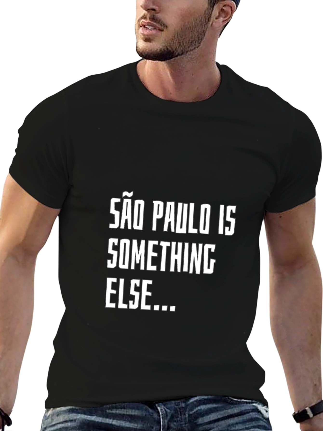 São Paulo Is Something Else Black T-Shirt