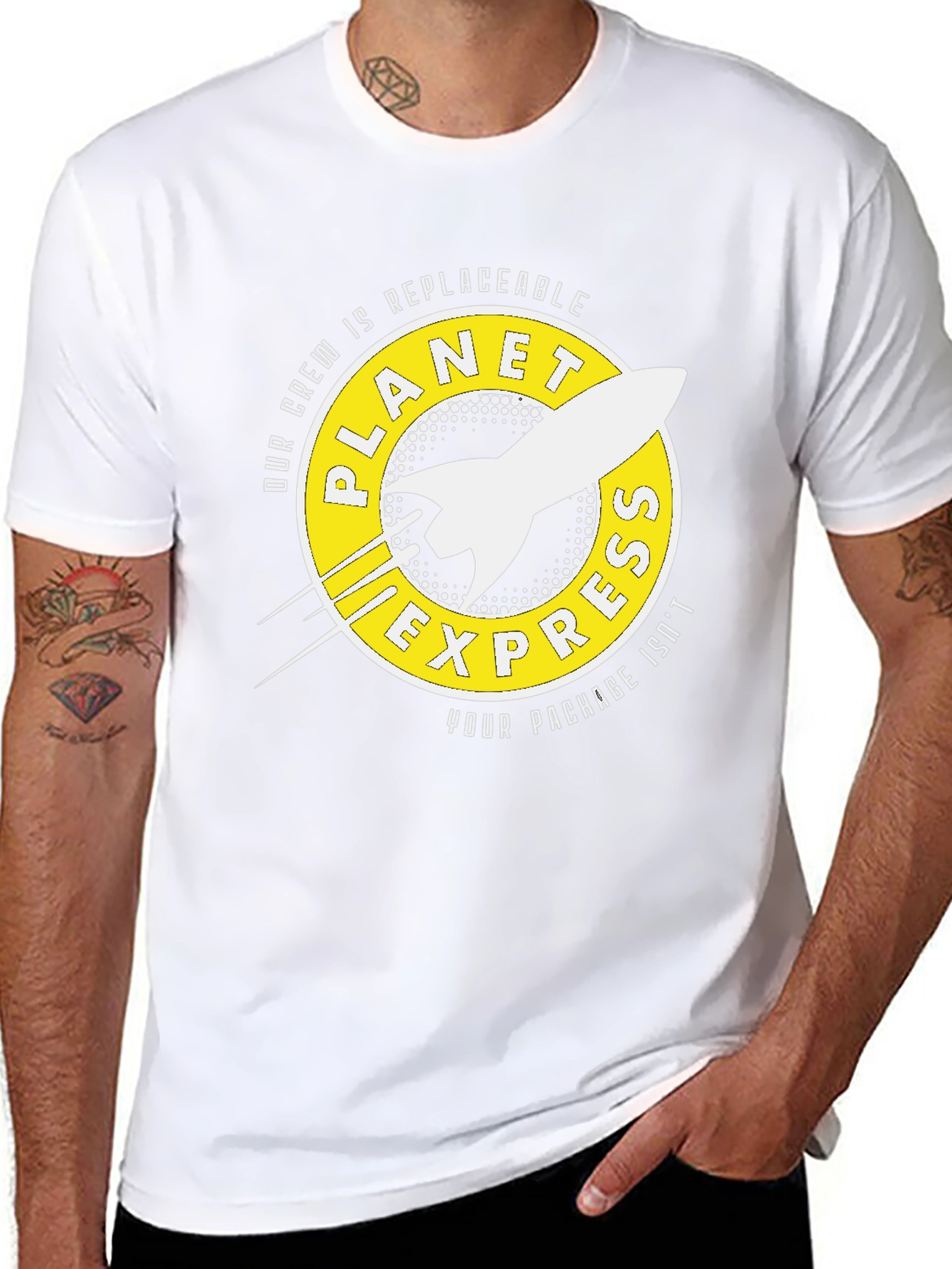 Planet Express Crew T-Shirt - Futurama Inspired Tee