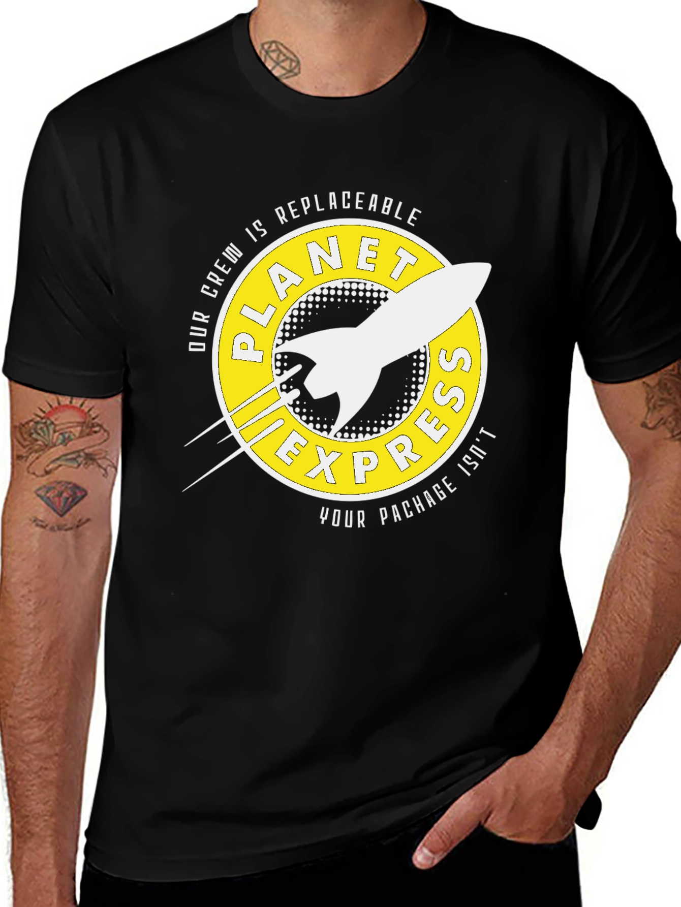 Planet Express Crew T-Shirt - Futurama Inspired Tee