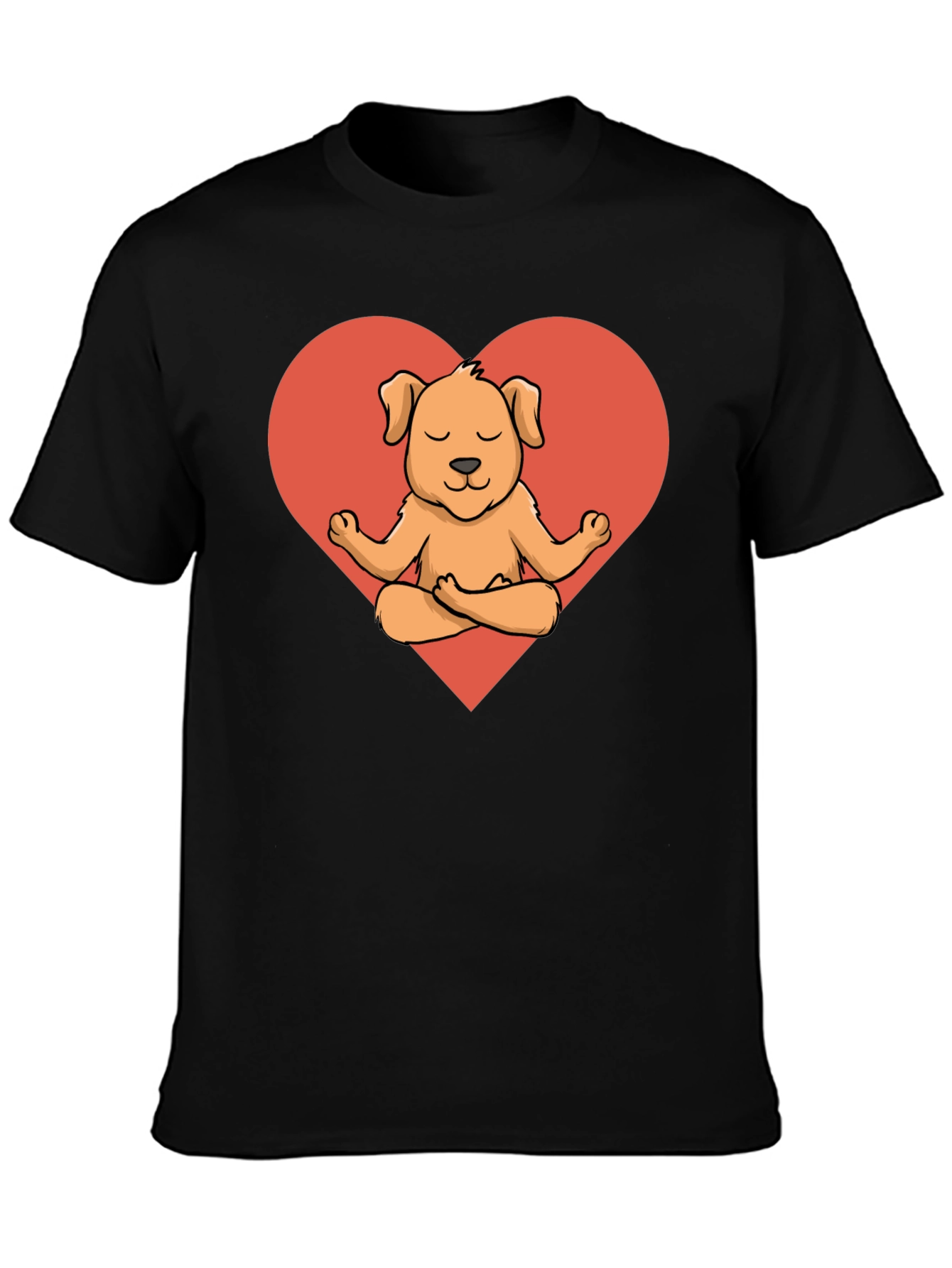 Meditating Dog T-Shirt - Cute Canine Yoga Tee