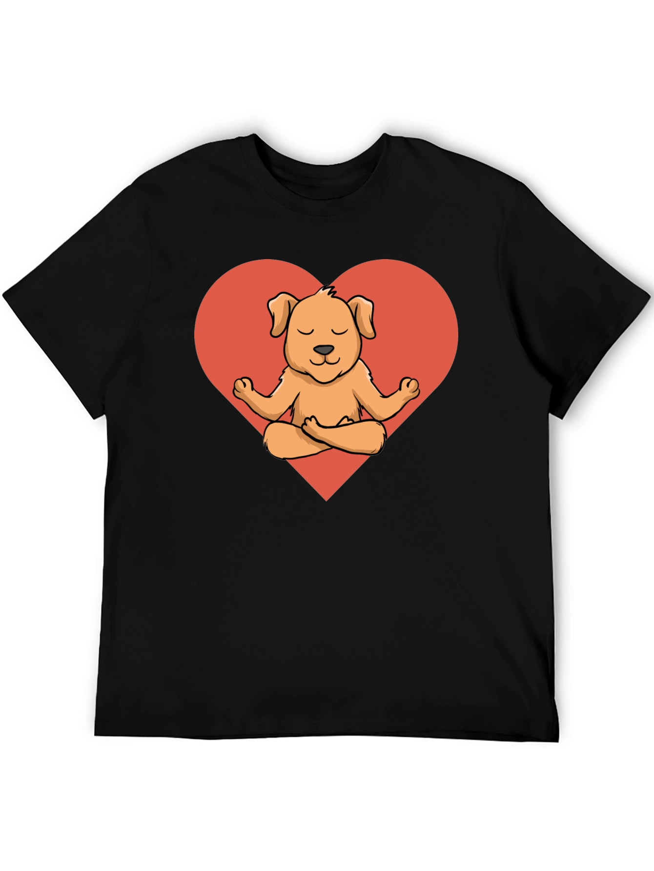 Meditating Dog T-Shirt - Cute Canine Yoga Tee