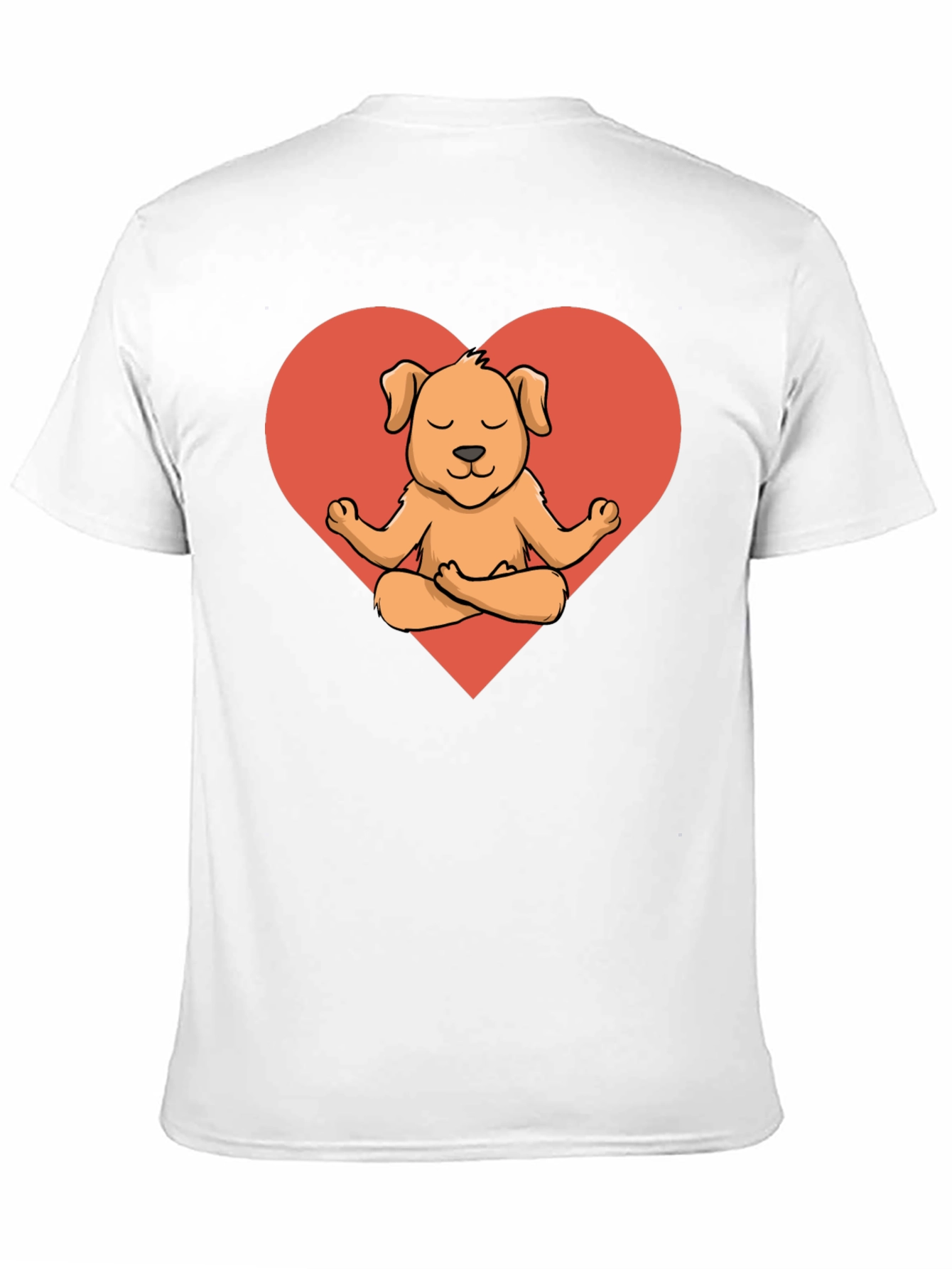 Meditating Dog T-Shirt - Cute Canine Yoga Tee