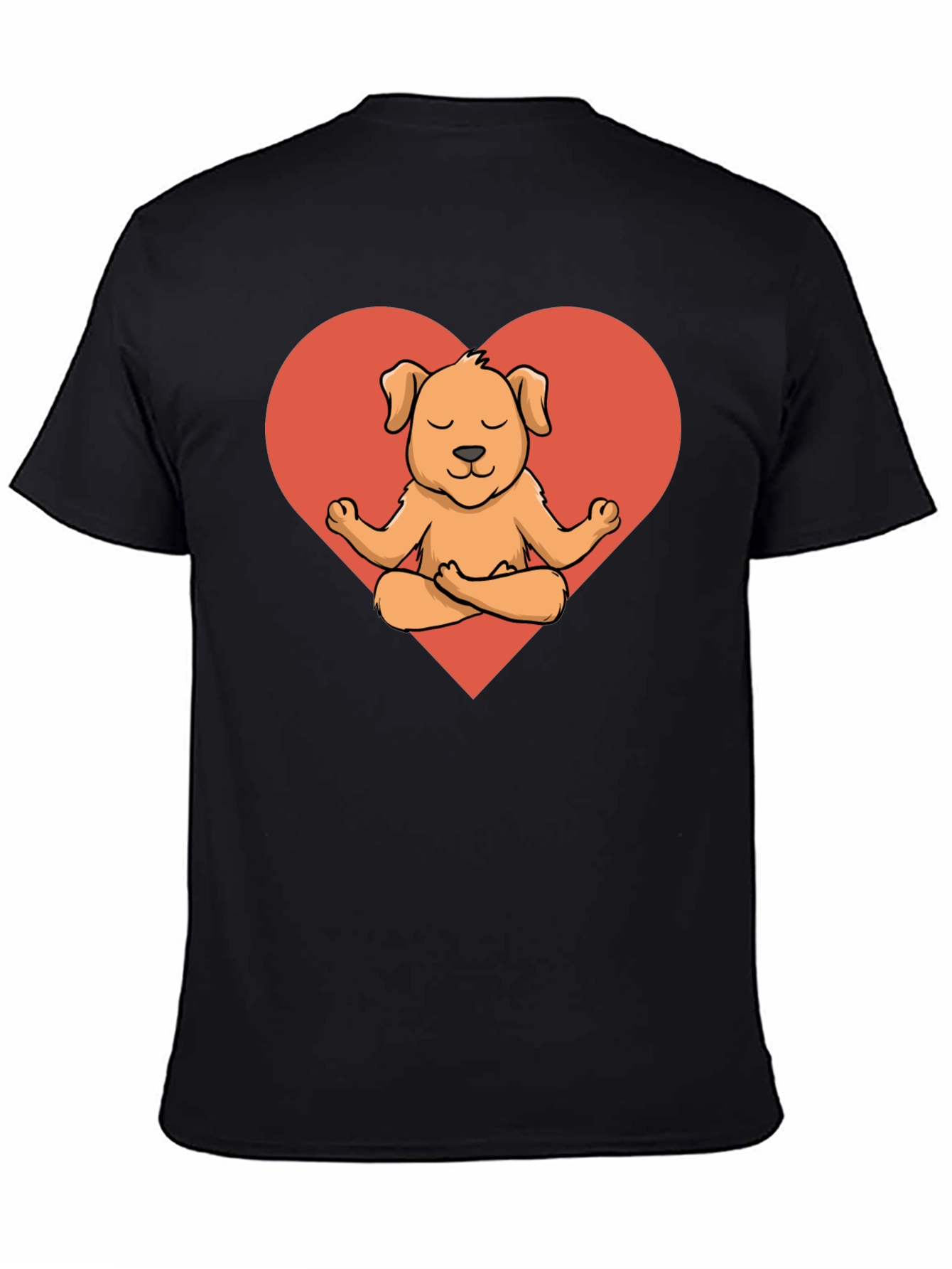 Meditating Dog T-Shirt - Cute Canine Yoga Tee
