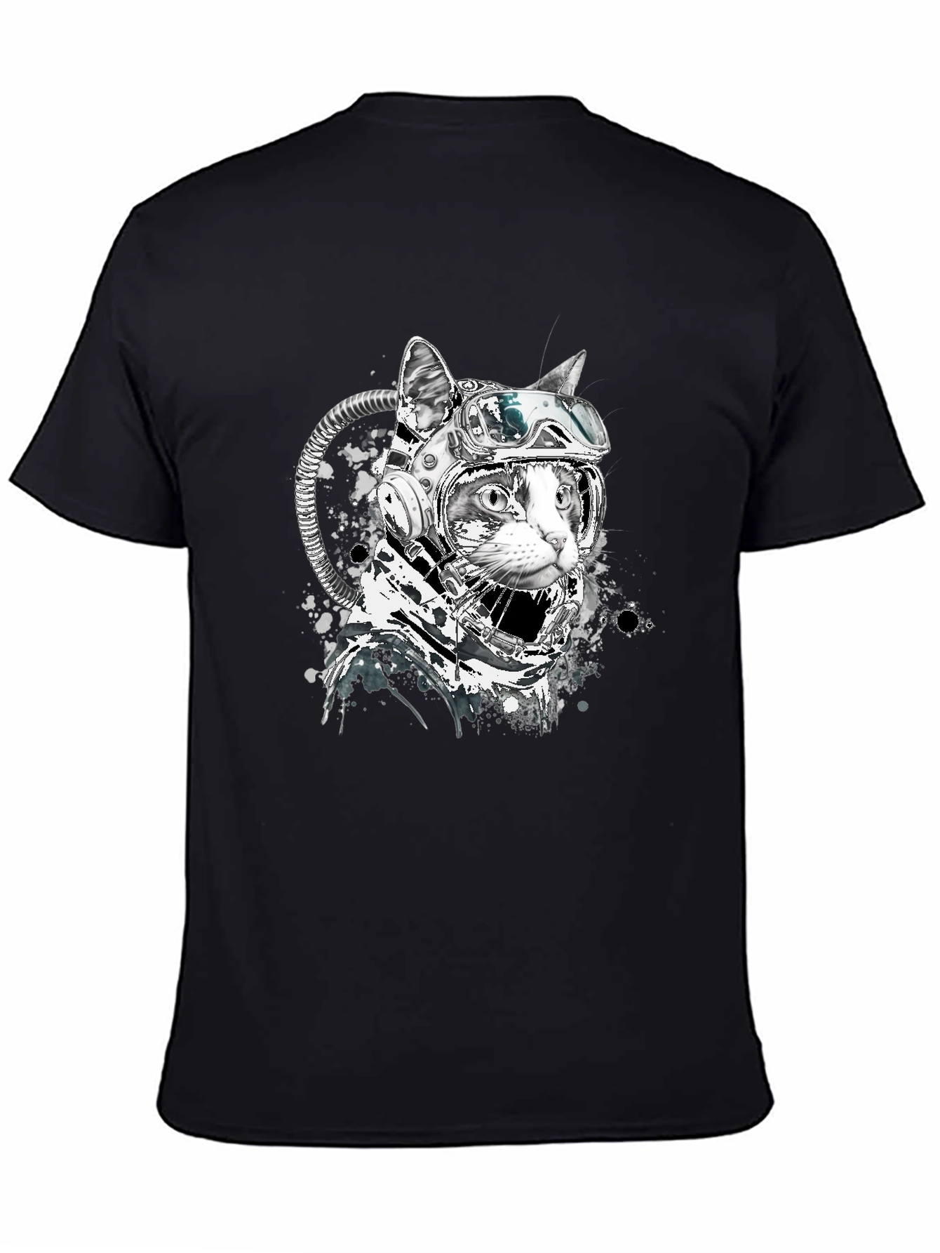 Space Cat T-Shirt - Unique Graphic Tee