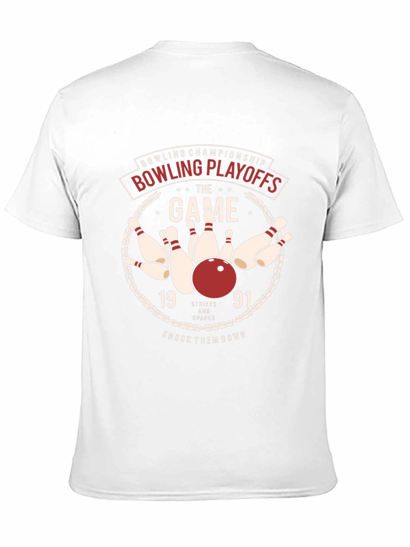 Bowling Playoffs Graphic T-Shirt