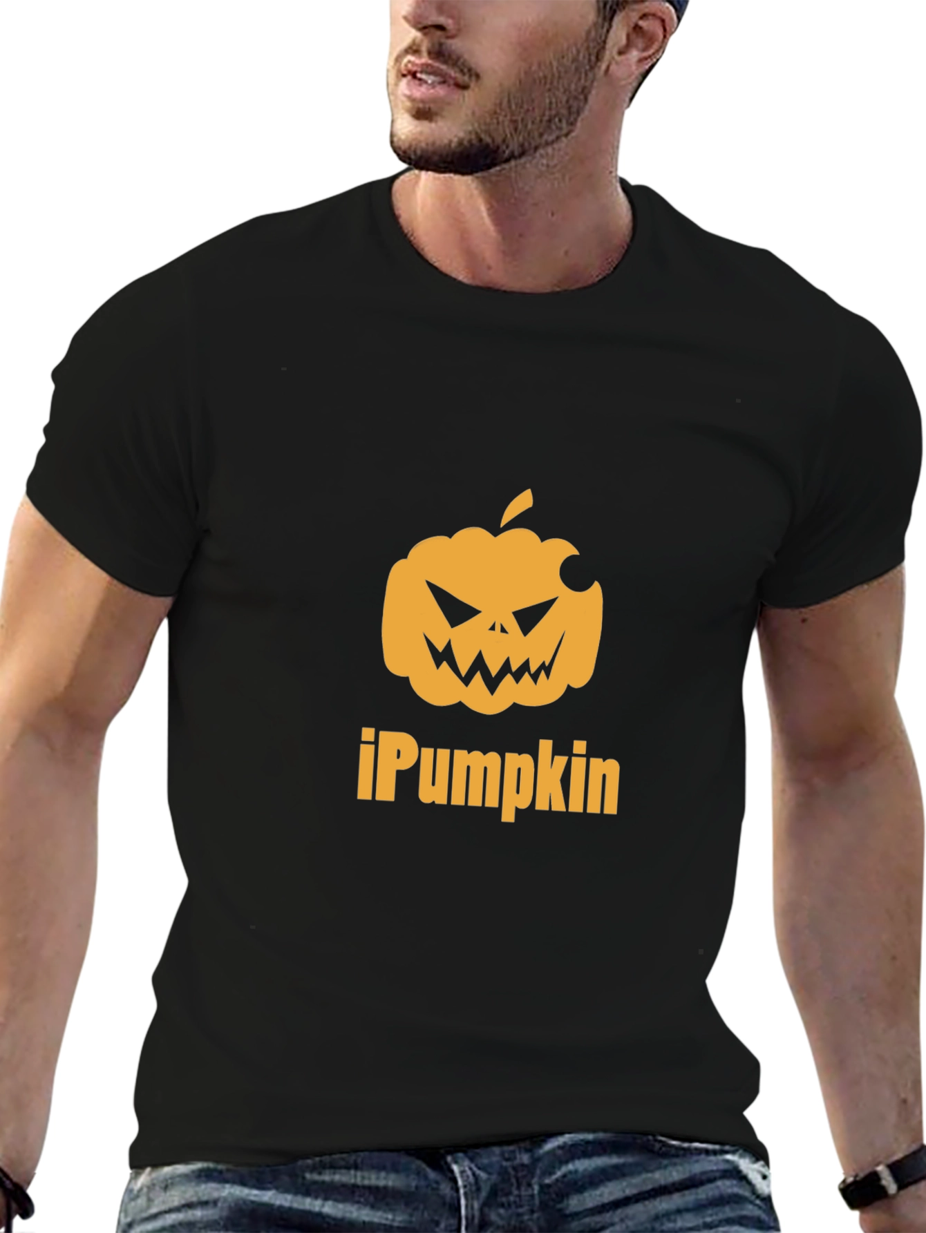 iPumpkin Graphic Tee - Halloween Fun!