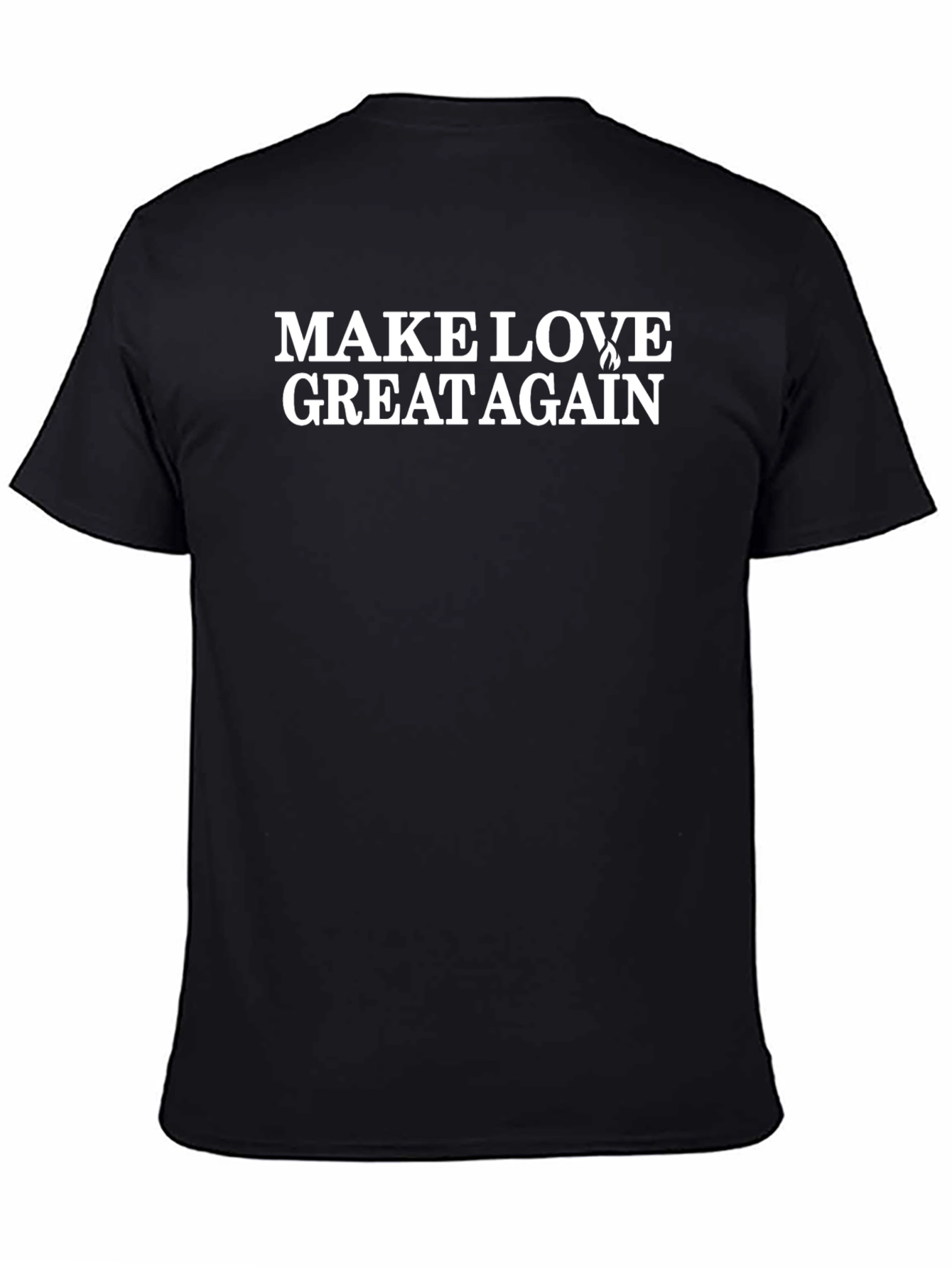 Make Love Great Again Black Graphic Tee