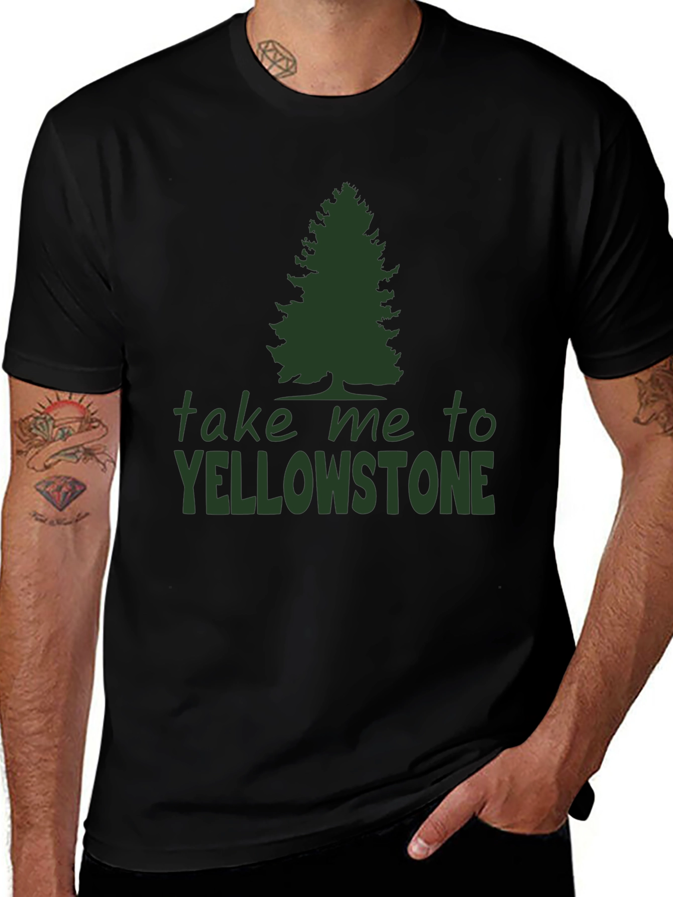 Take Me To Yellowstone Graphic T-Shirt