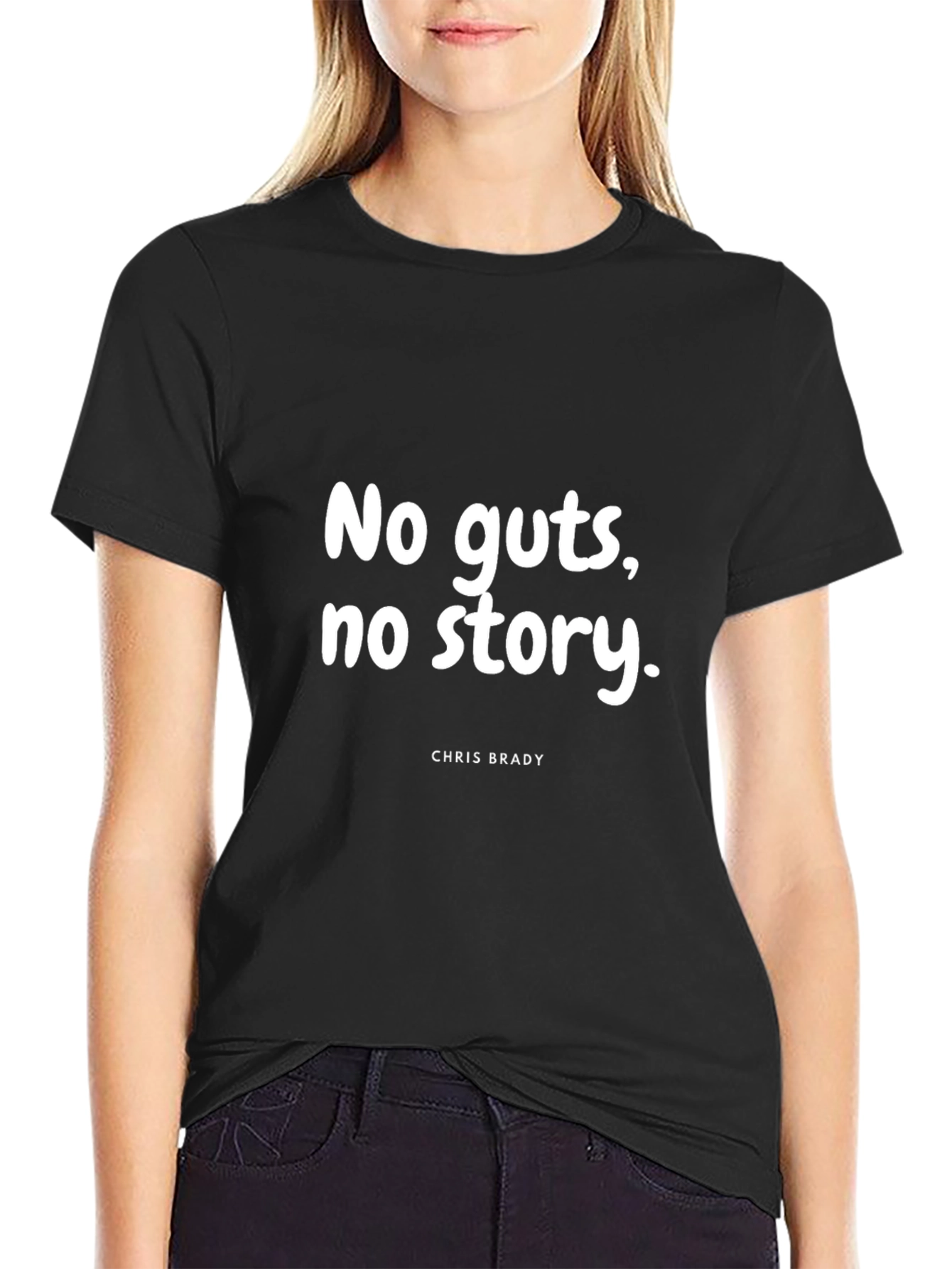 No Guts No Glory Black Tee