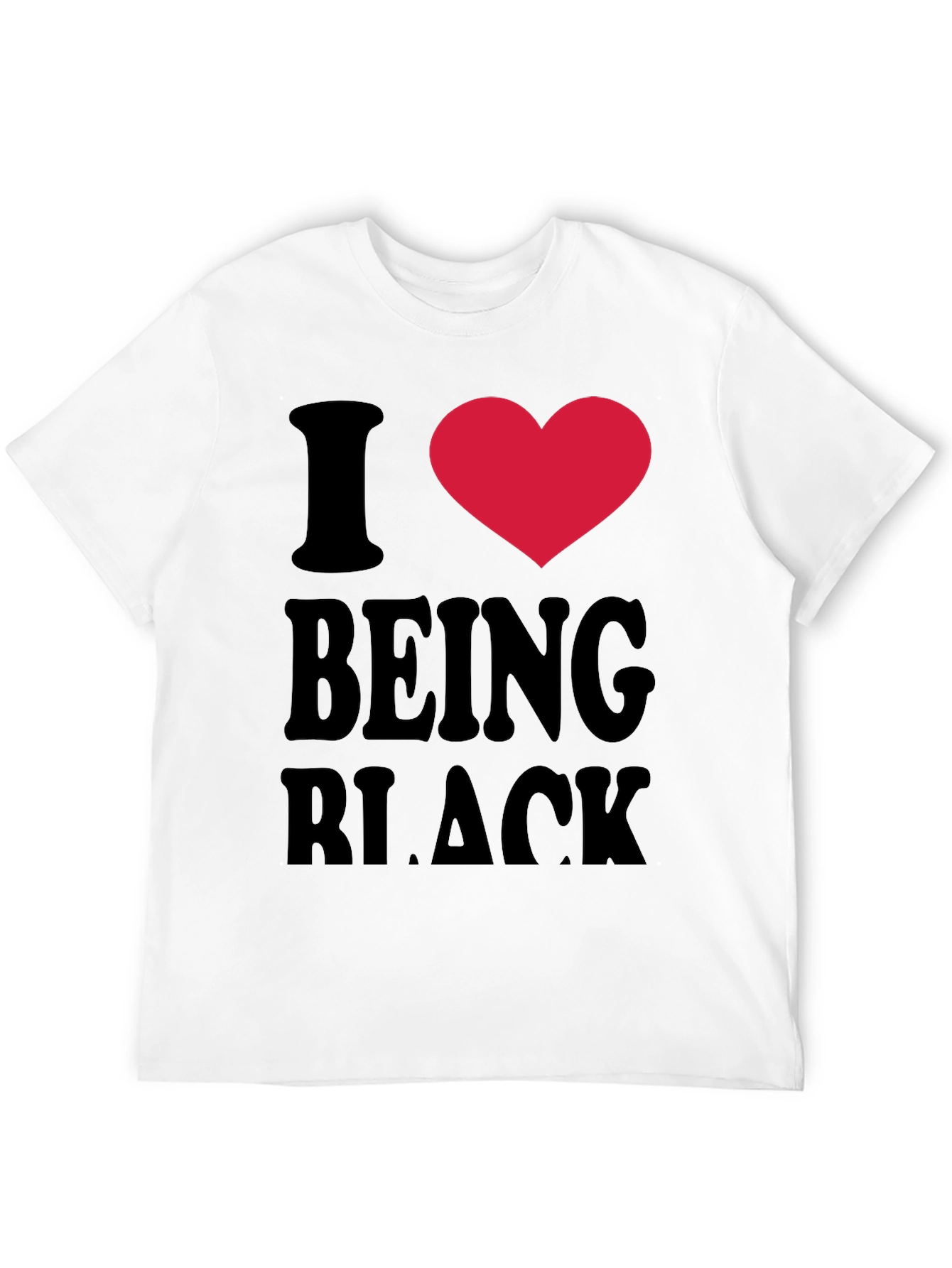 I Heart Being Black Graphic Tee