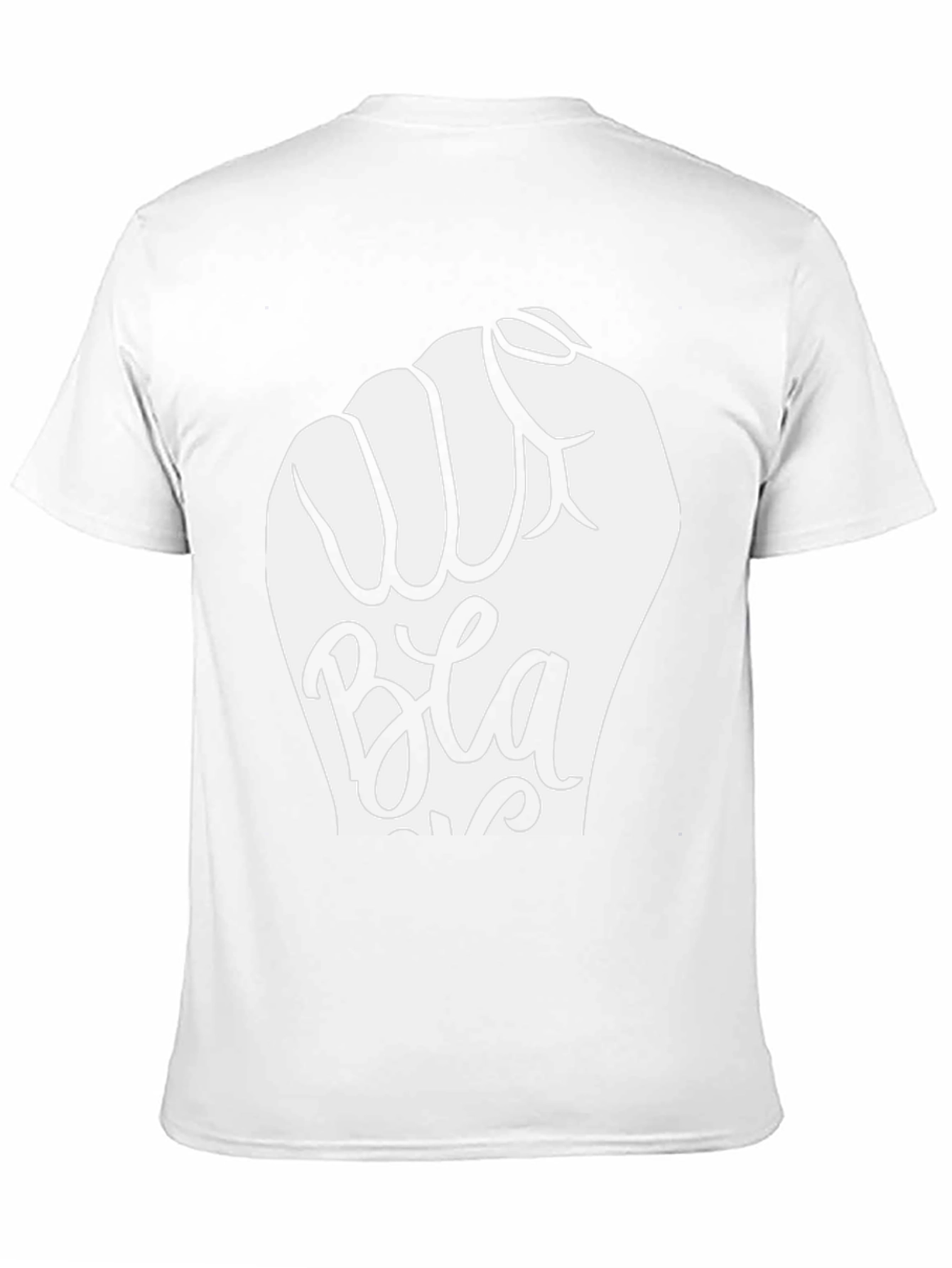 Black Power Fist T-Shirt - Bold Graphic Tee