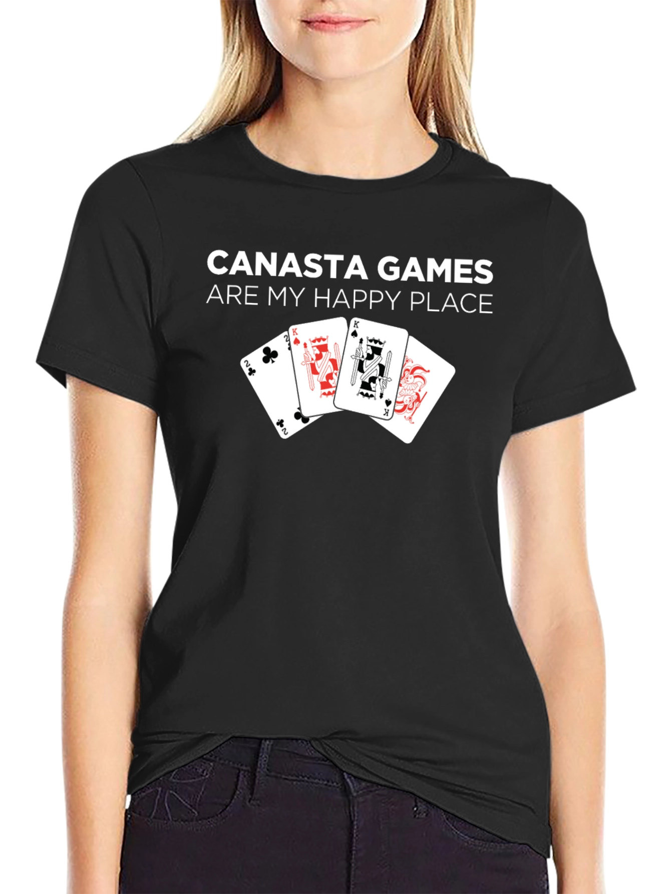 Canasta Games Happy Place T-Shirt