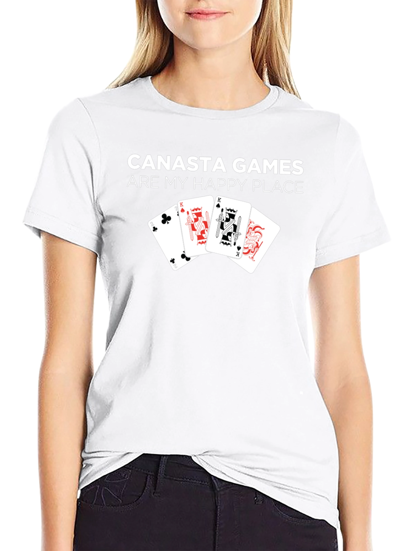 Canasta Games Happy Place T-Shirt