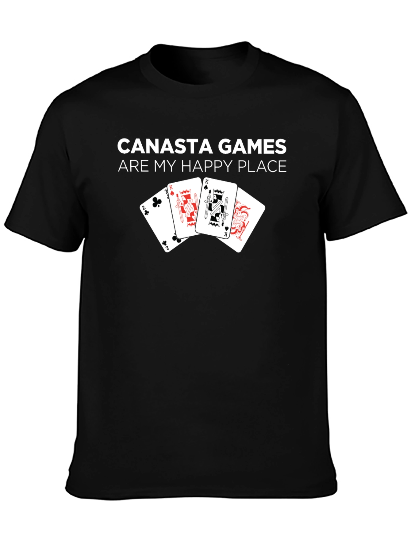 Canasta Games Happy Place T-Shirt
